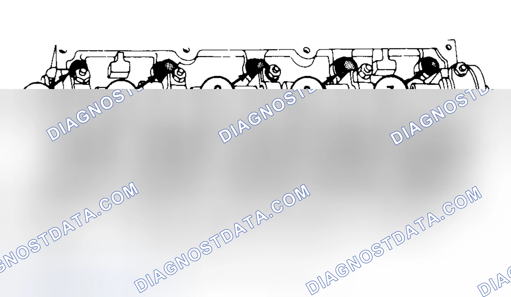 Scheme 7: Typical Cylinder Head Tightening or Loosening Sequence