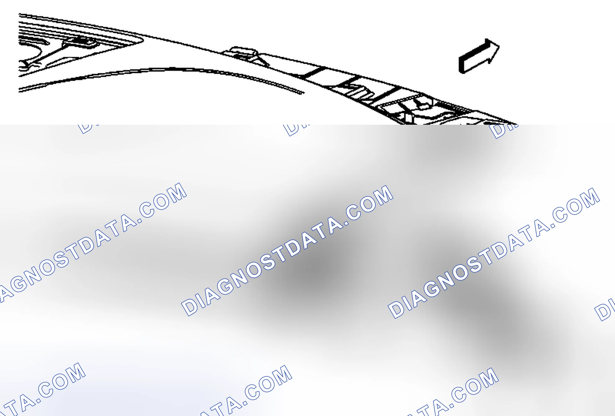 Scheme 36: Side Window Defogger Outlet Grille Replacement - Right Side (Traverse)