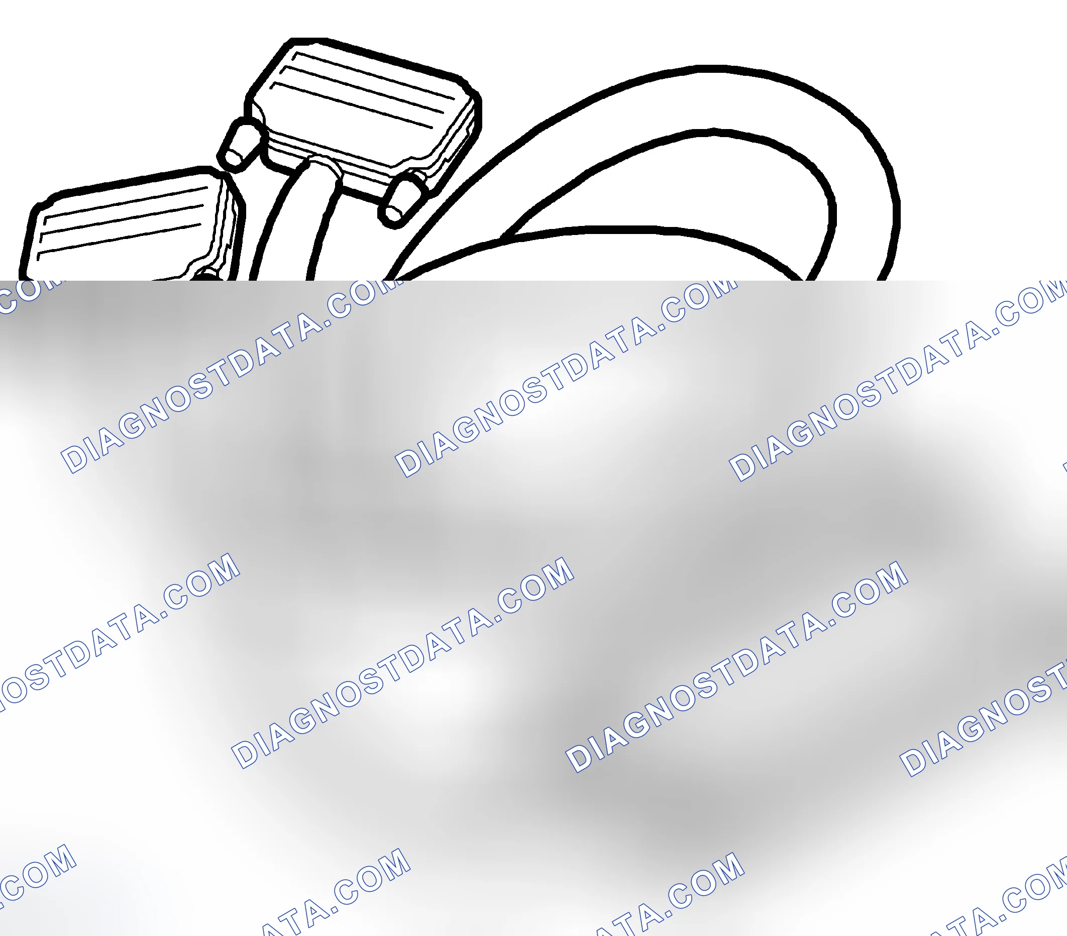 Scheme 37: Identifying 86 11 170 Test Cable, 70-Pin