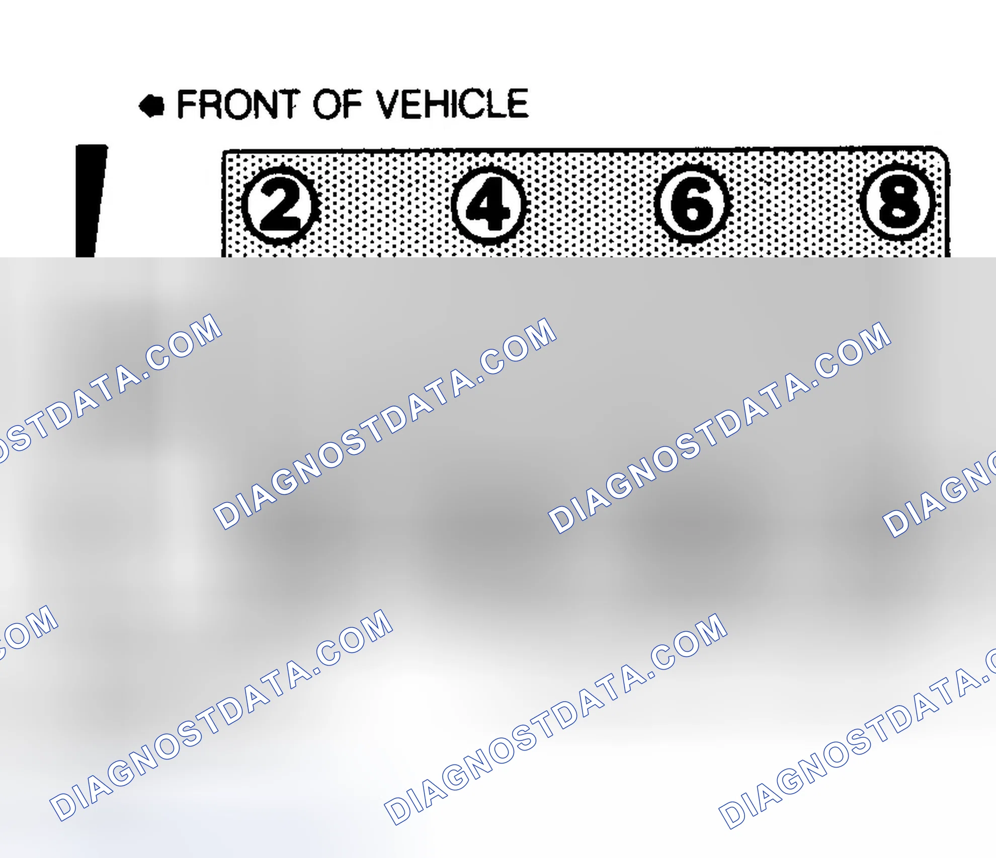 Scheme 3: Firing Order (6.5L Diesel)