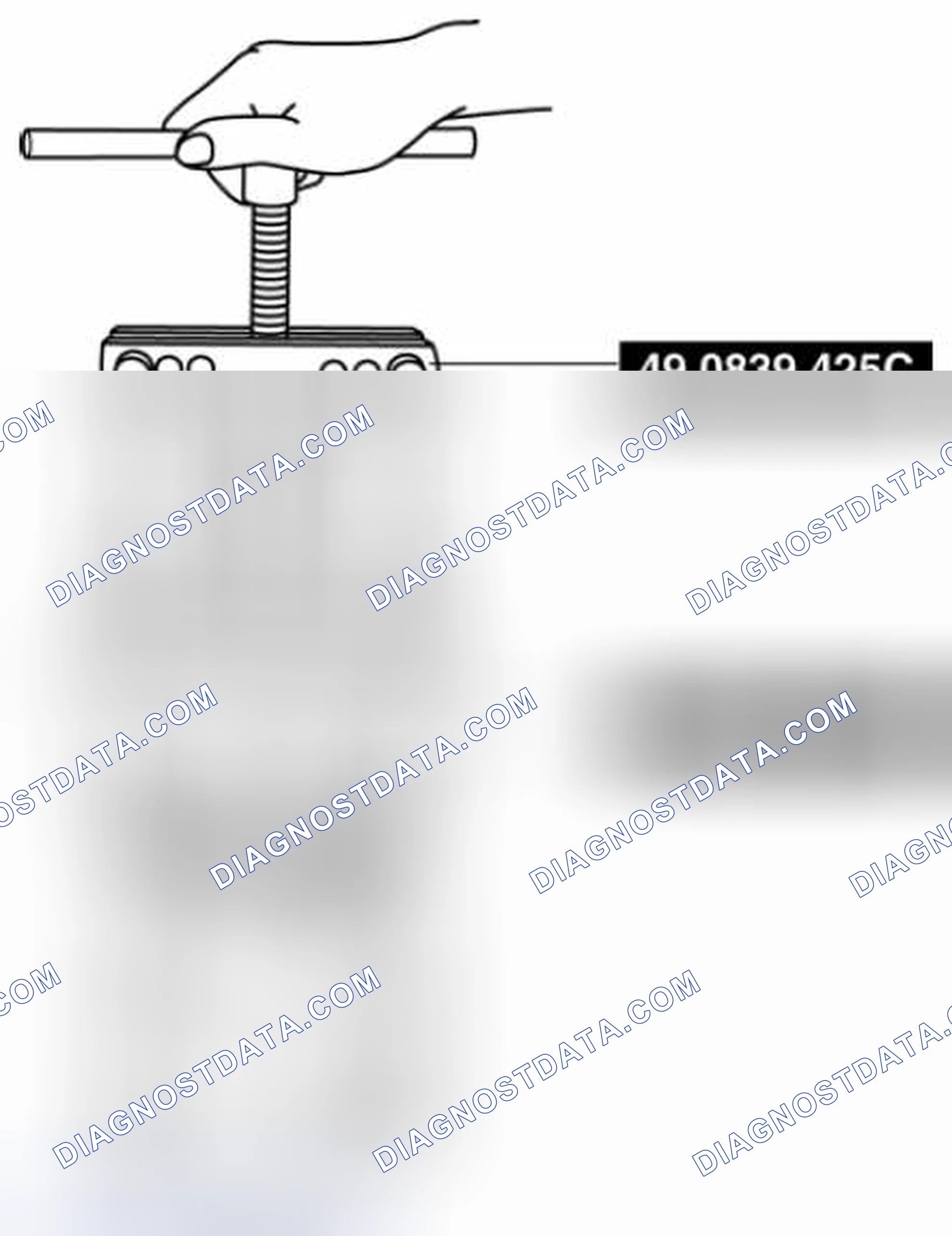 Scheme 103: A/C Compressor Pulley Removal Note