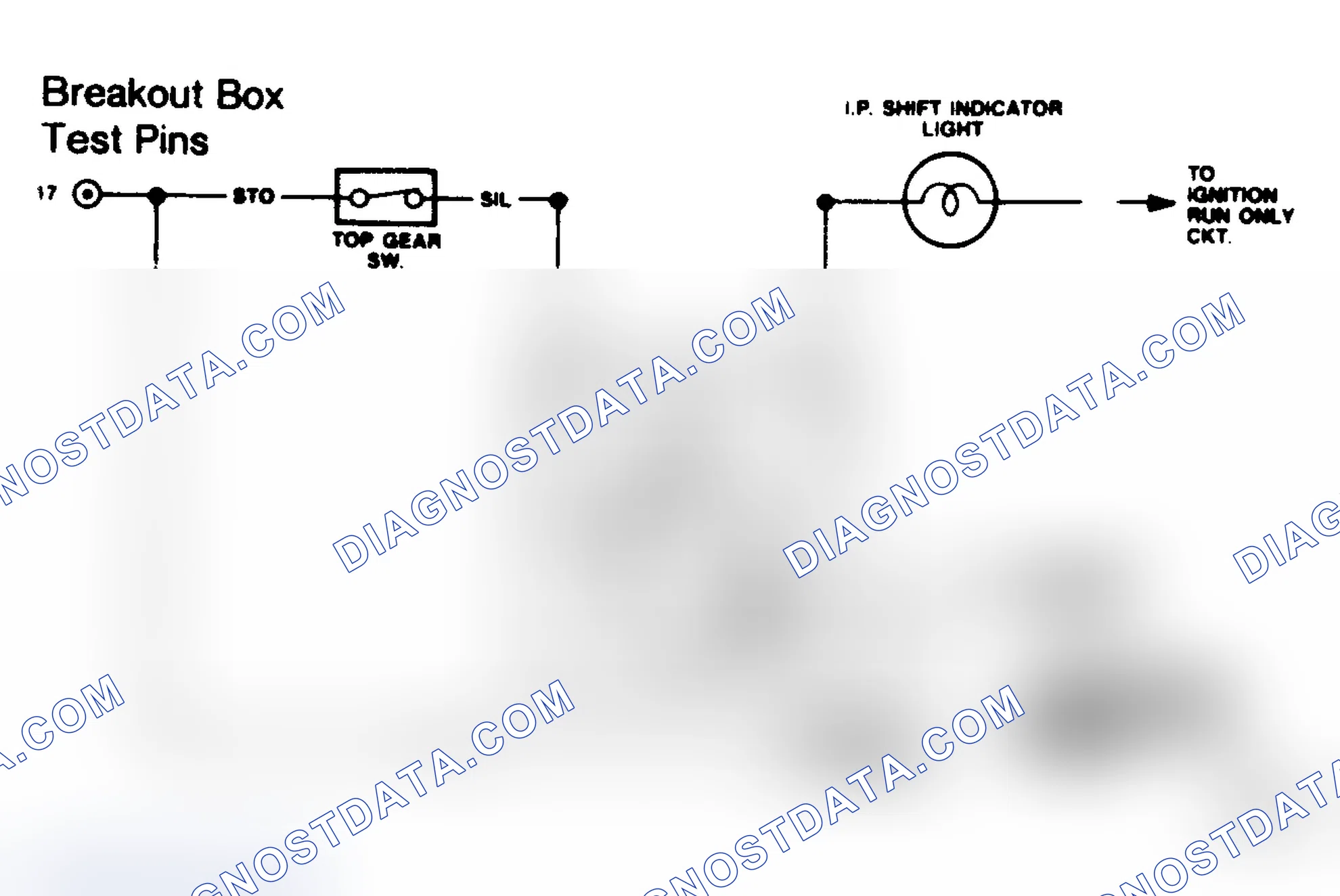 Scheme 59: Shift Indicator Light (SIL) Circuits
