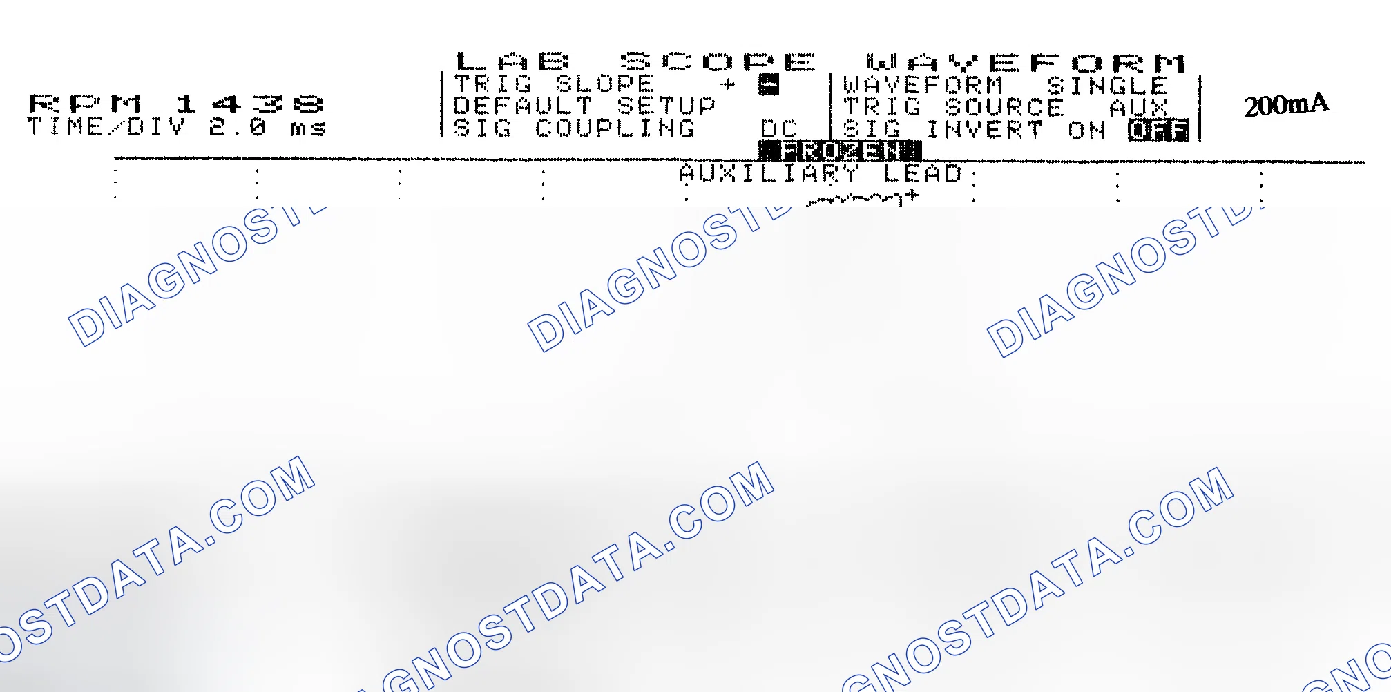 Scheme 15: Single Injector w/Normal Current Flow - Current Pattern