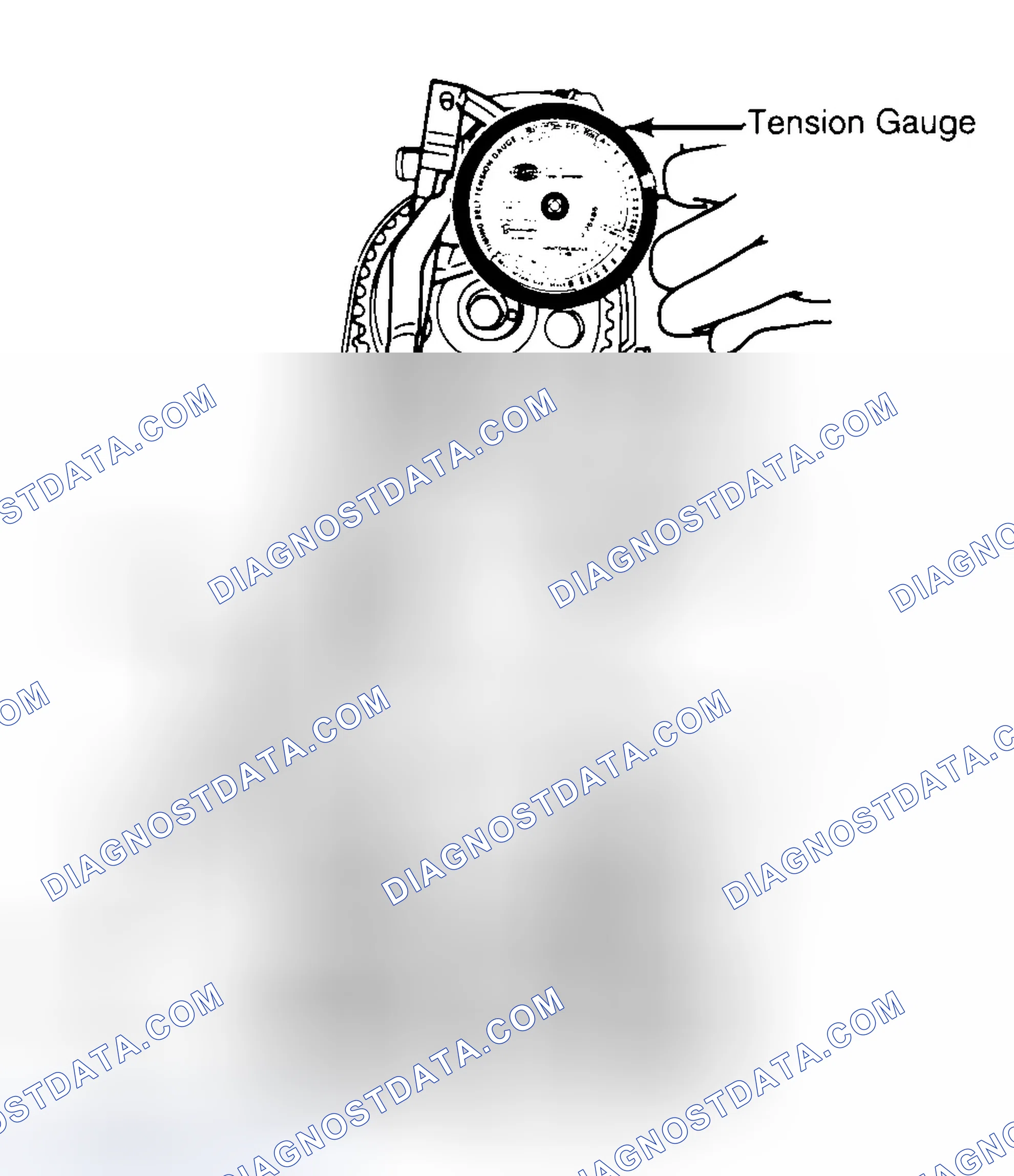 Scheme 3: Adjusting Typical Timing Belt Tension