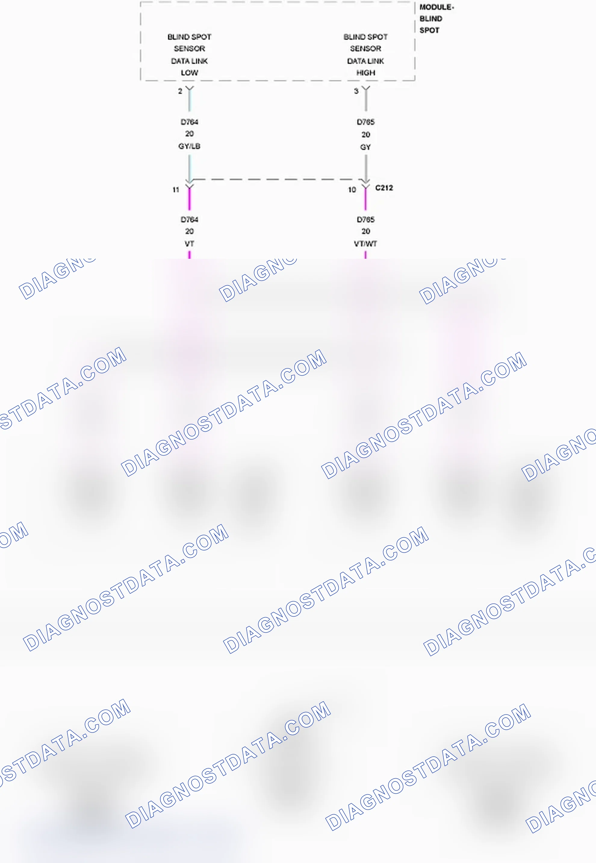 Scheme 3: U1034-88-BLIND SPOT MONITORING PRIVATE CAN-C-BUS OFF