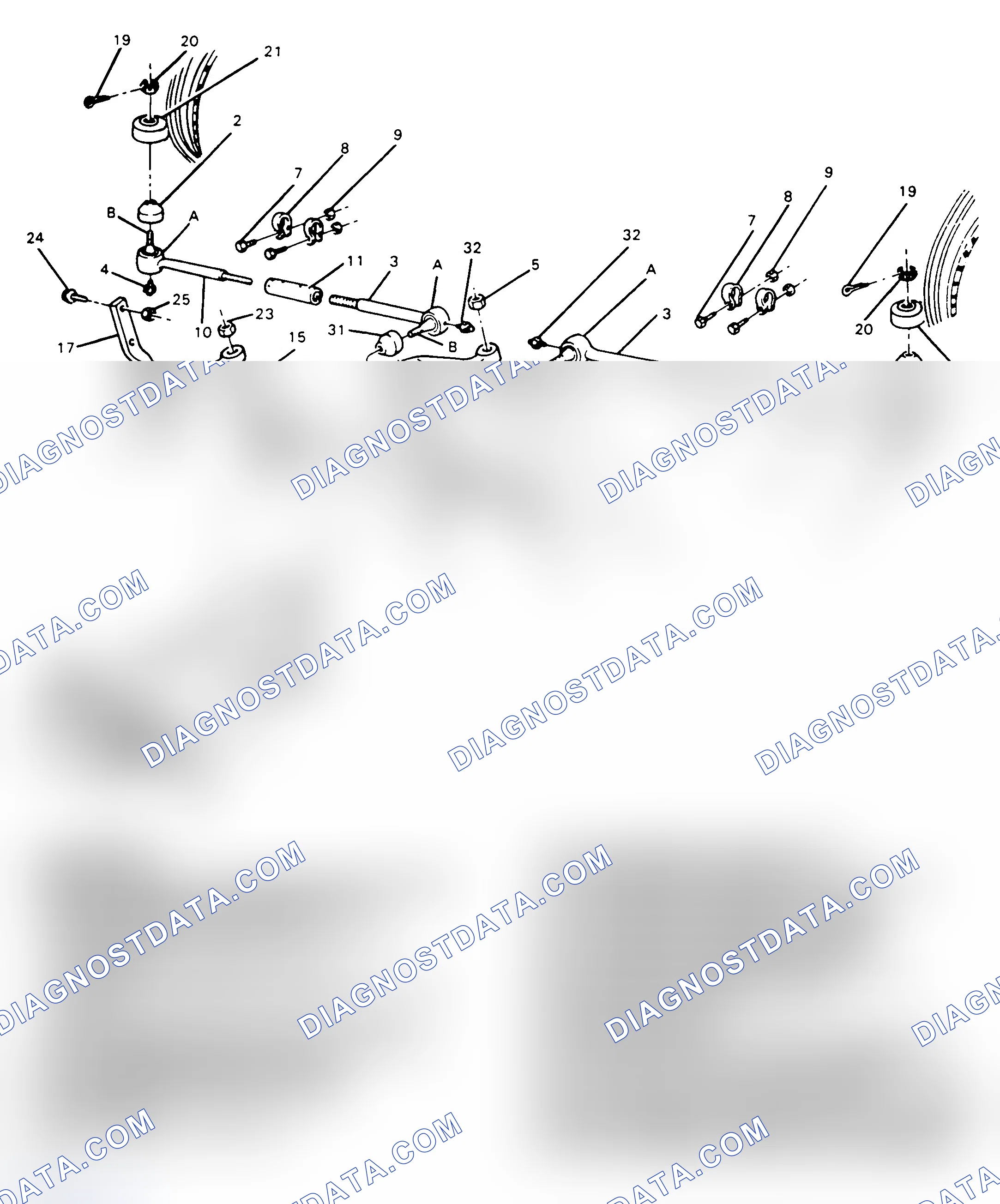Scheme 1: STEERING LINKAGE