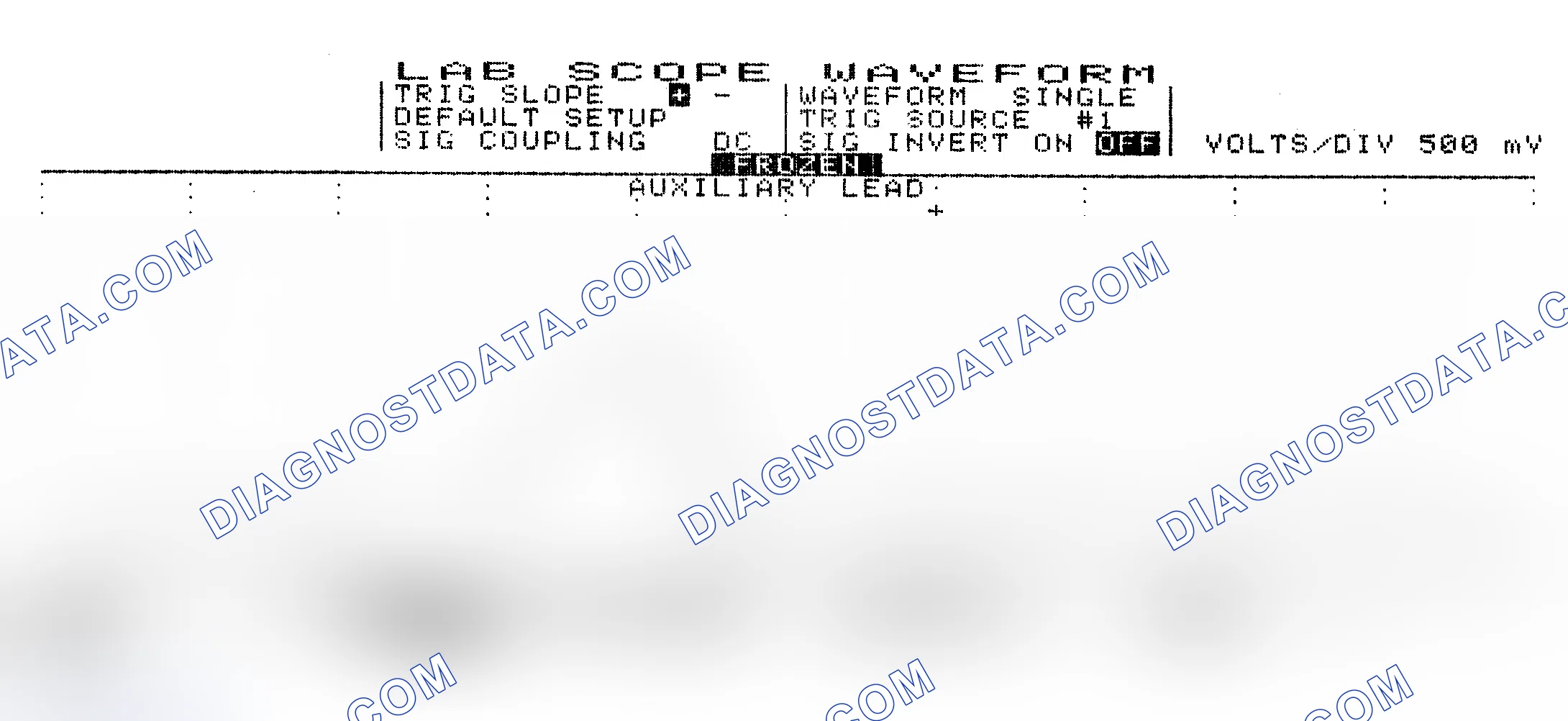 Scheme 10: Single Injector w/Excessive Current Flow - Current Pattern