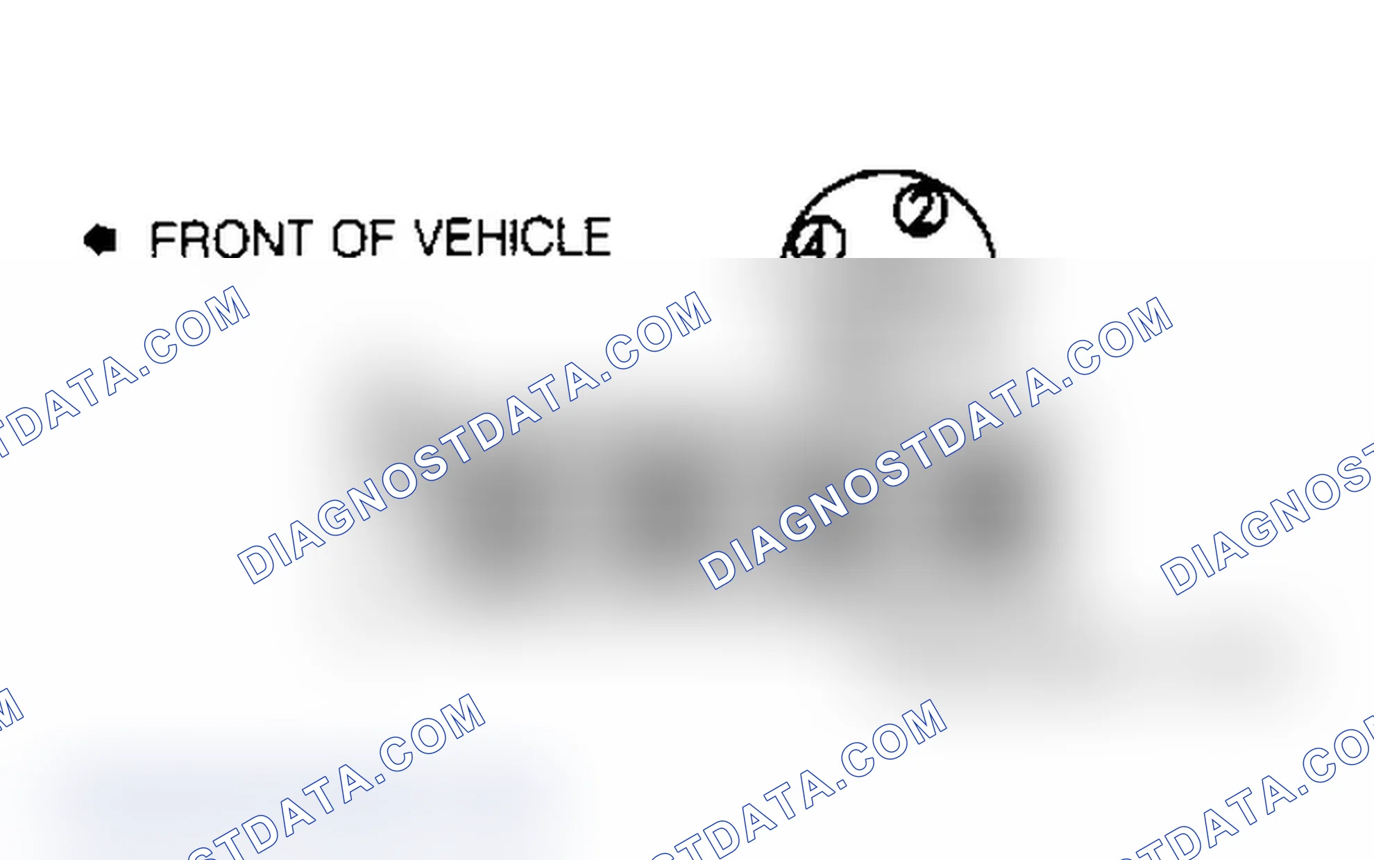 Scheme 1: Firing Order & Timing Marks (2.5L)