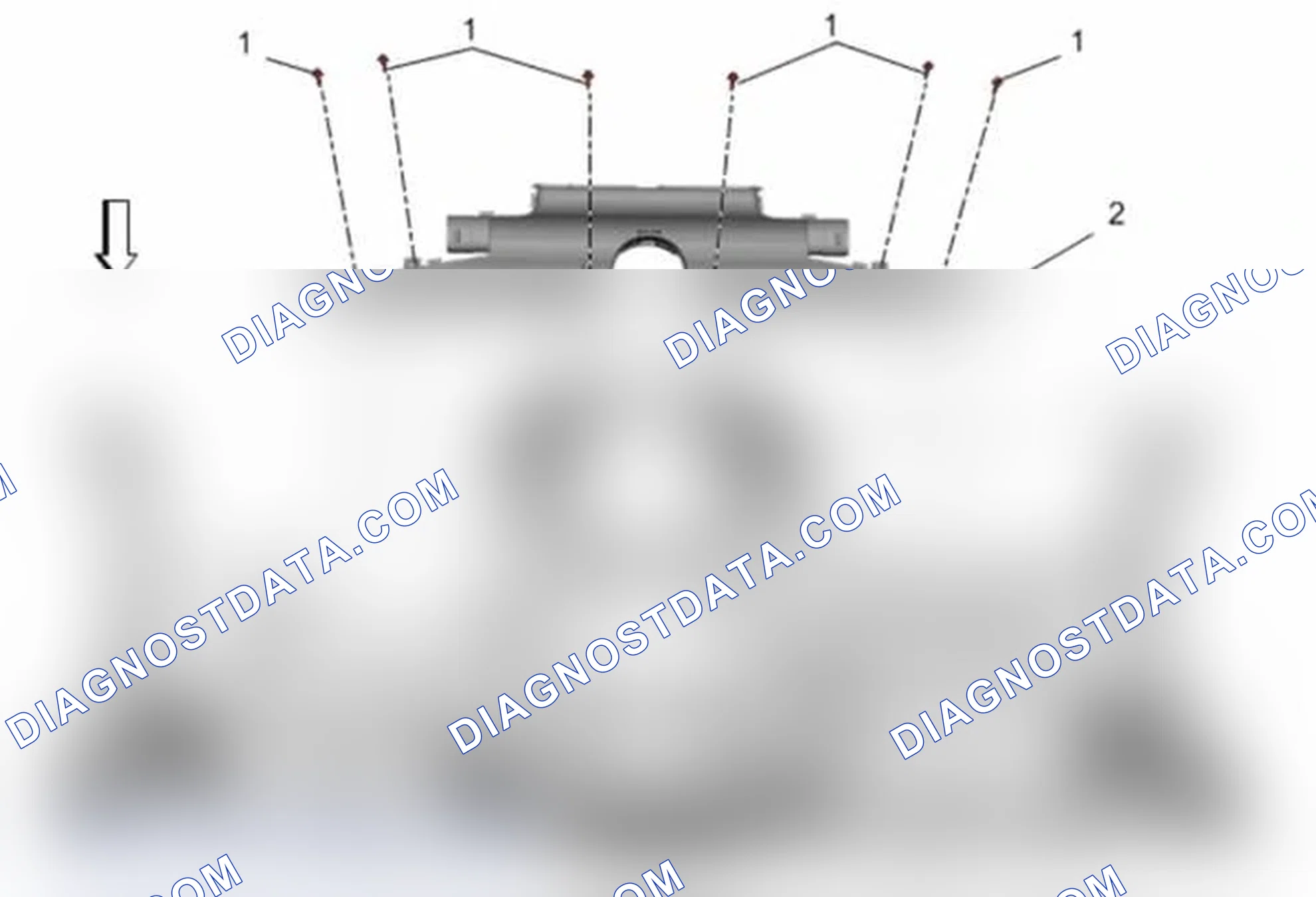 Scheme 48: Windshield Defroster Outlet Duct Replacement
