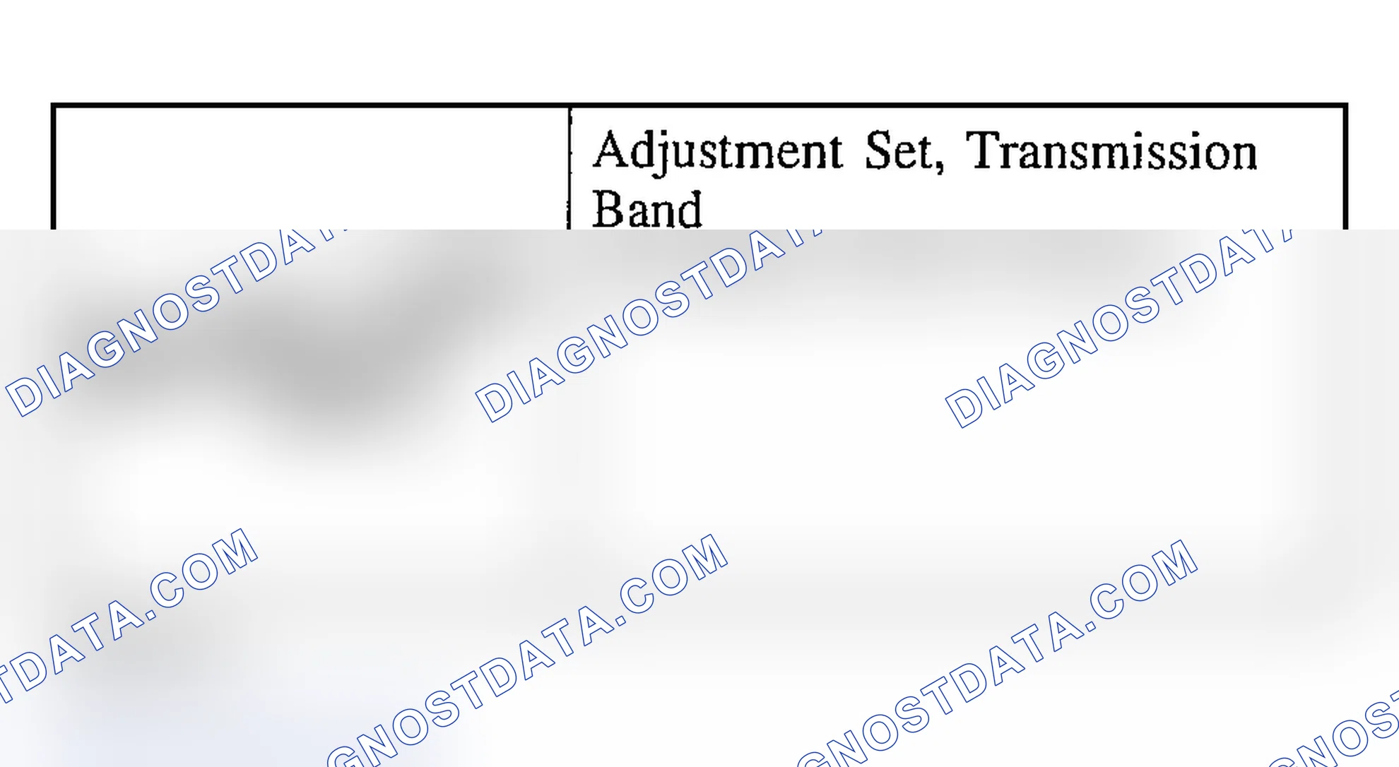 Scheme 474: Special Tool(s)