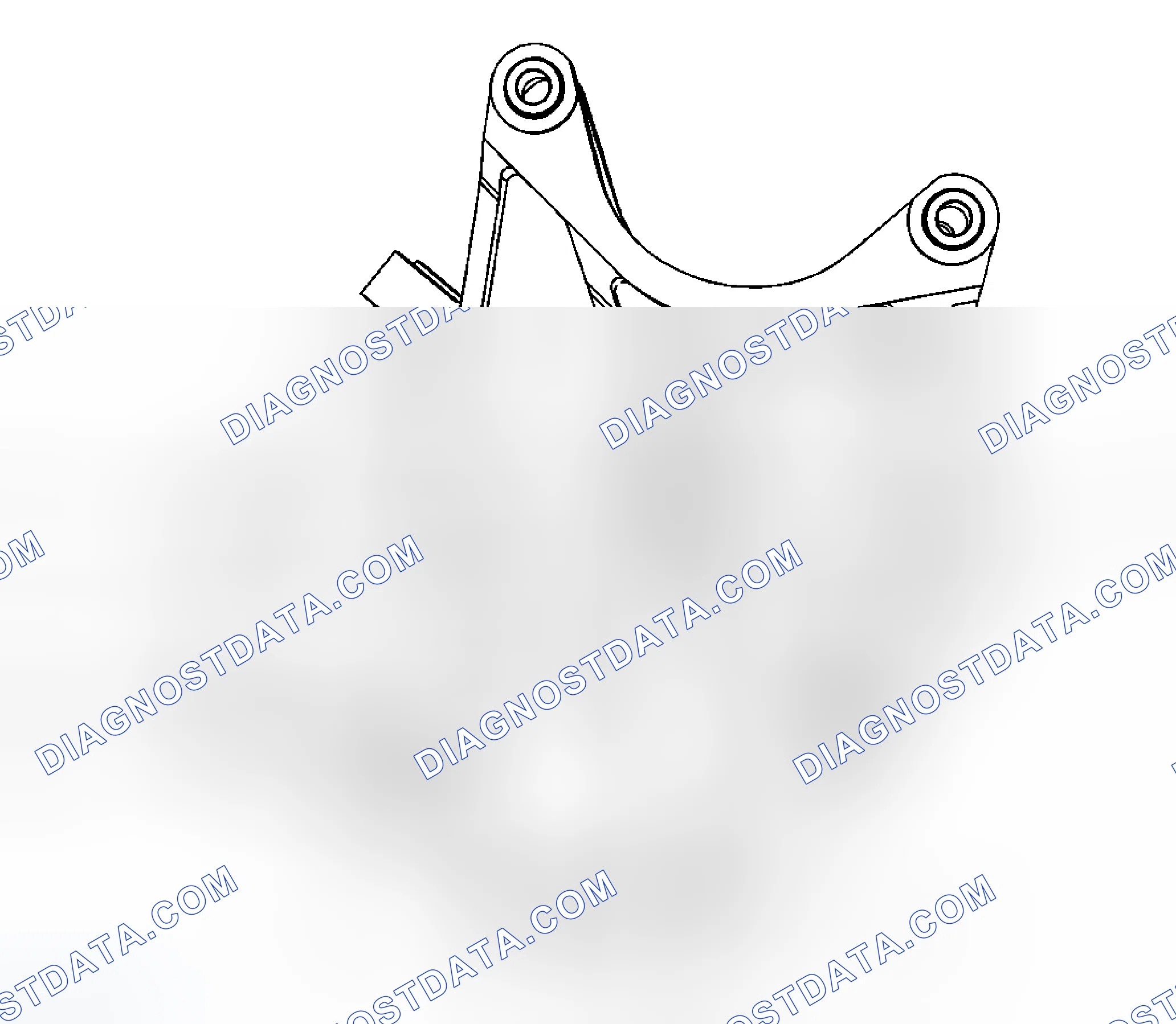 Scheme 101: Generator Bracket - Front View
