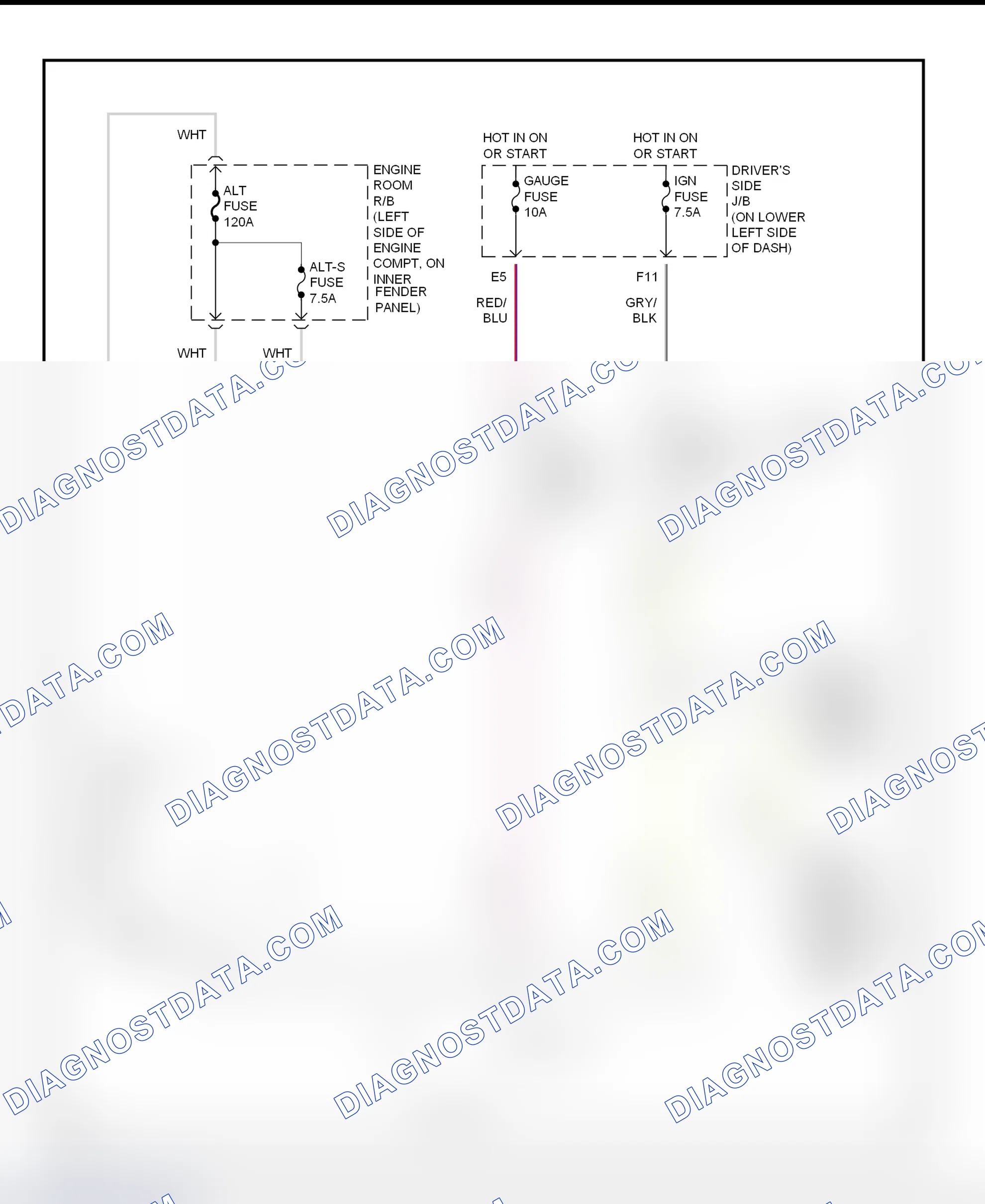 Scheme 20: Charging System Wiring Diagram (4Runner)