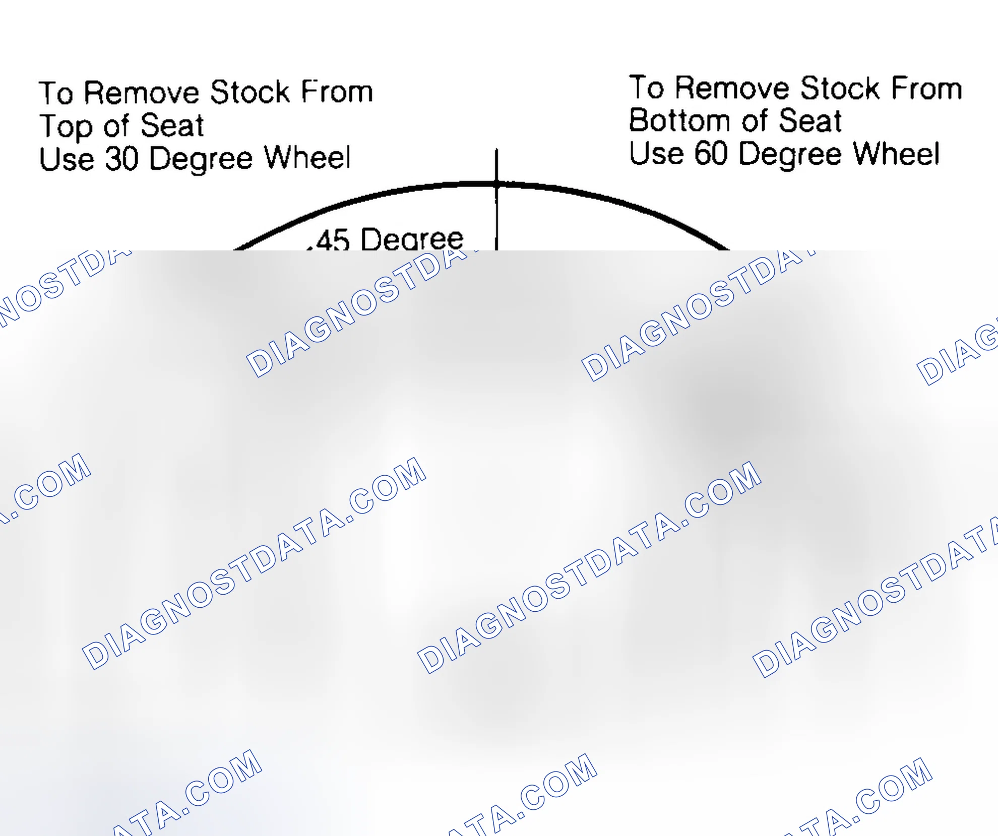 Scheme 19: Adjusting Valve Seat Width