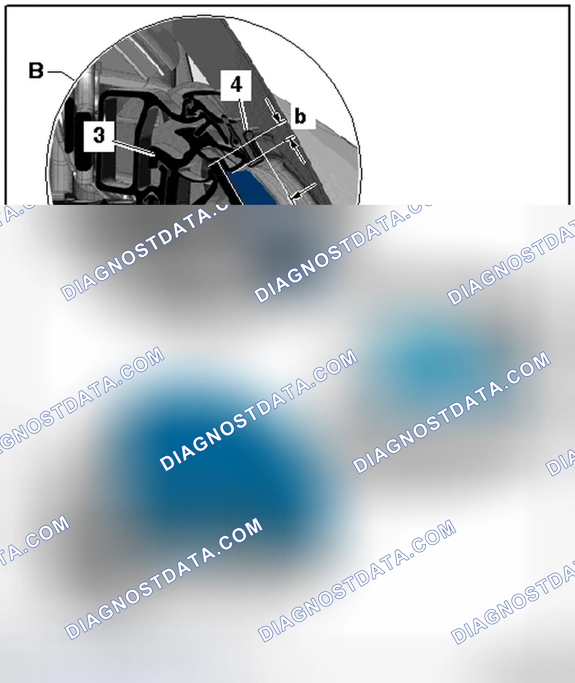 Scheme 82: REAR SIDE WINDOW, ADJUSTMENT AND GAP DIMENSIONS