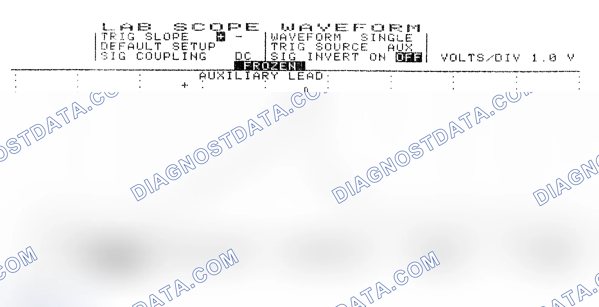 Scheme 19: Single Injector w/Excessive Current Flow - Current Pattern