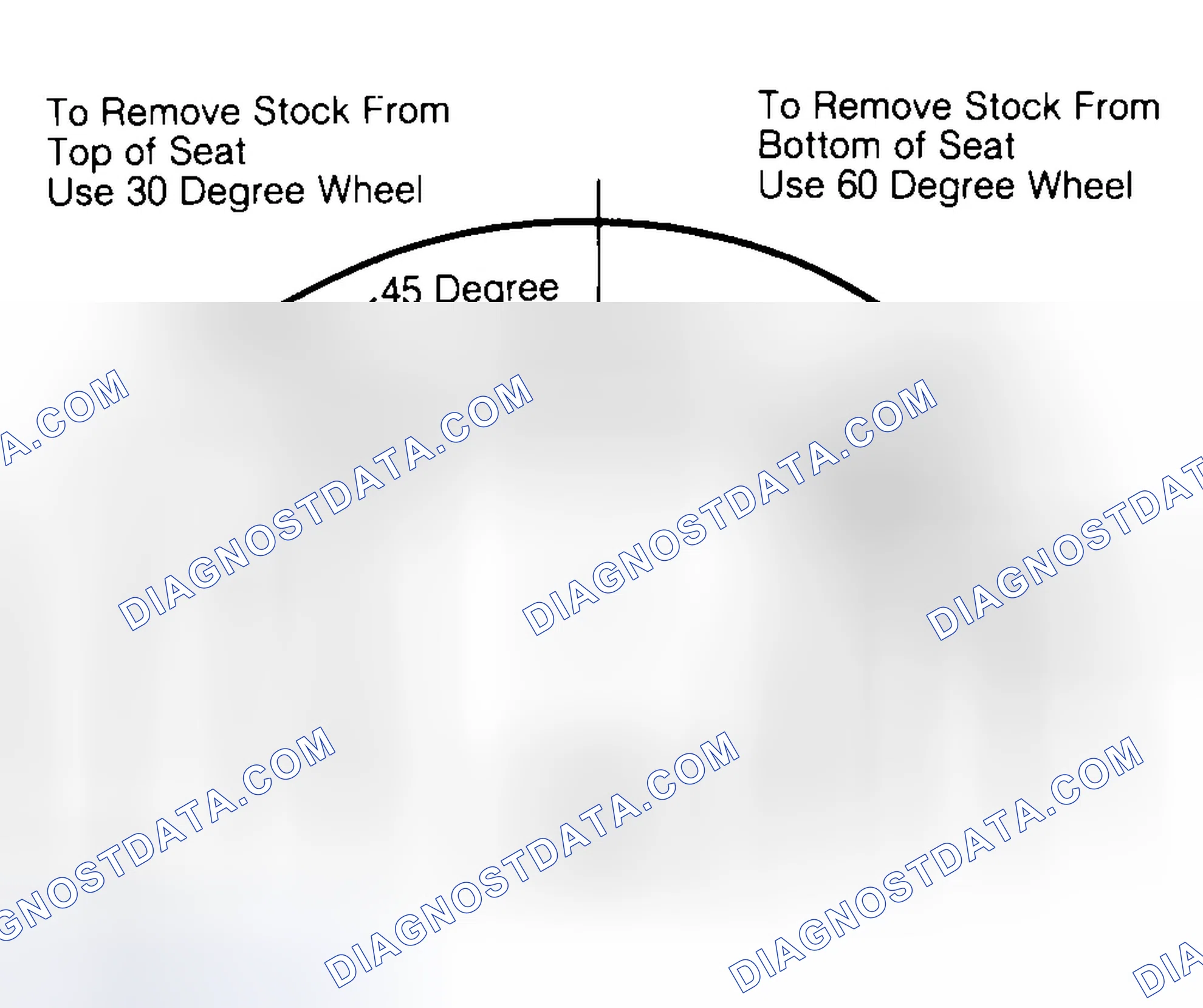 Scheme 19: Adjusting Valve Seat Width