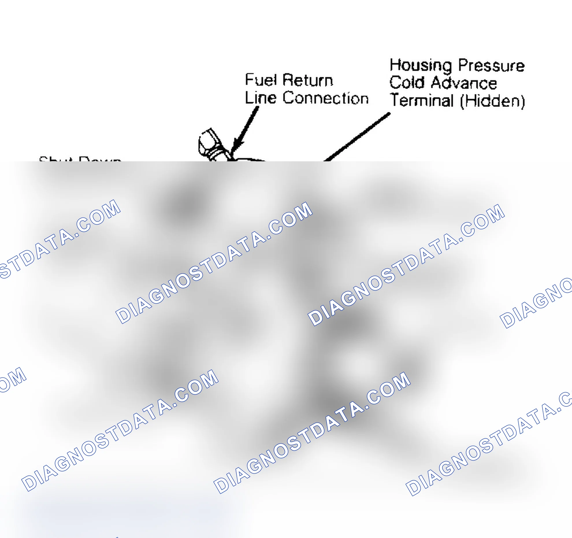 Scheme 162: DIESEL INJECTION PUMP