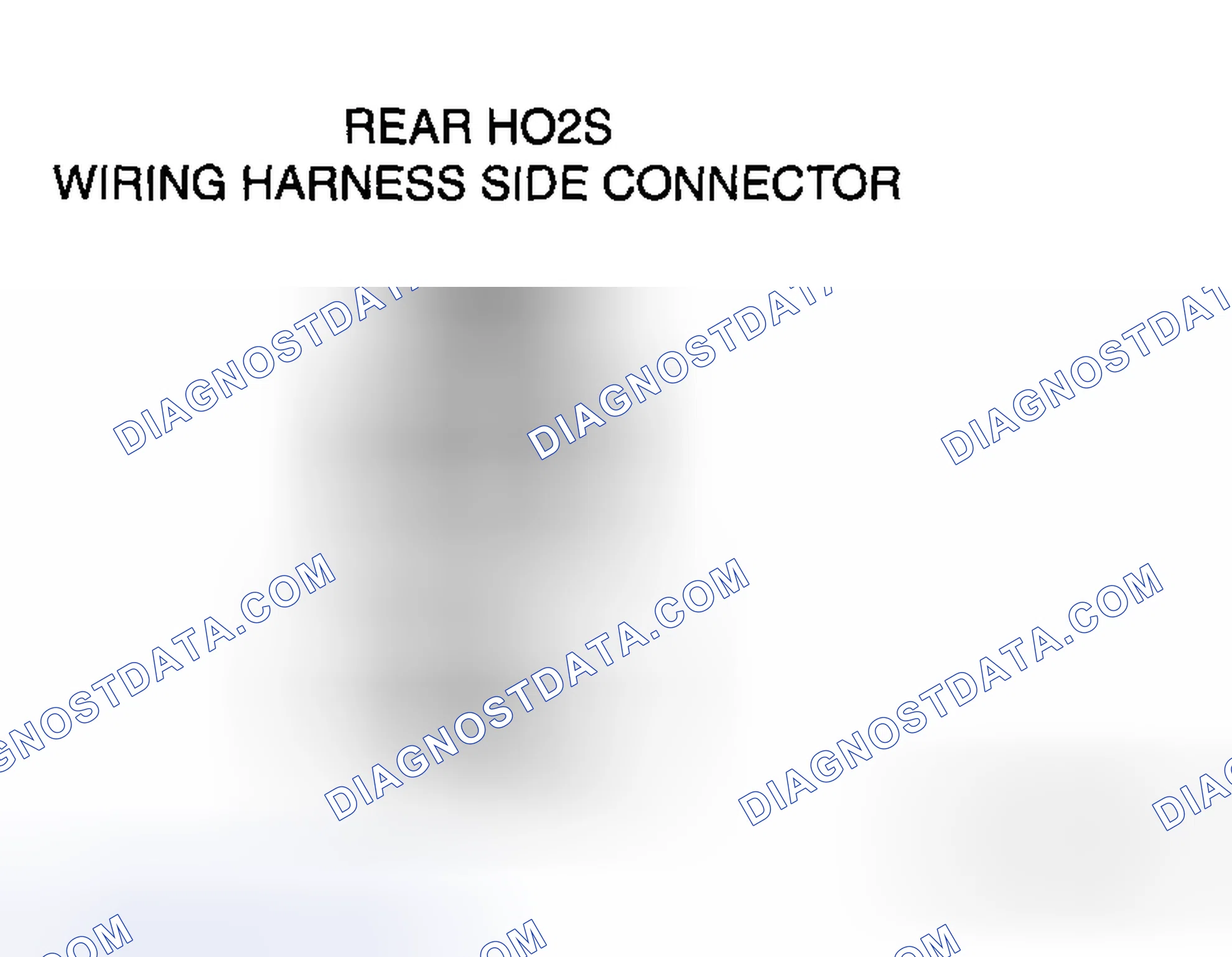 Scheme 89: Rear HO2S circuit open/short inspection (sensor)