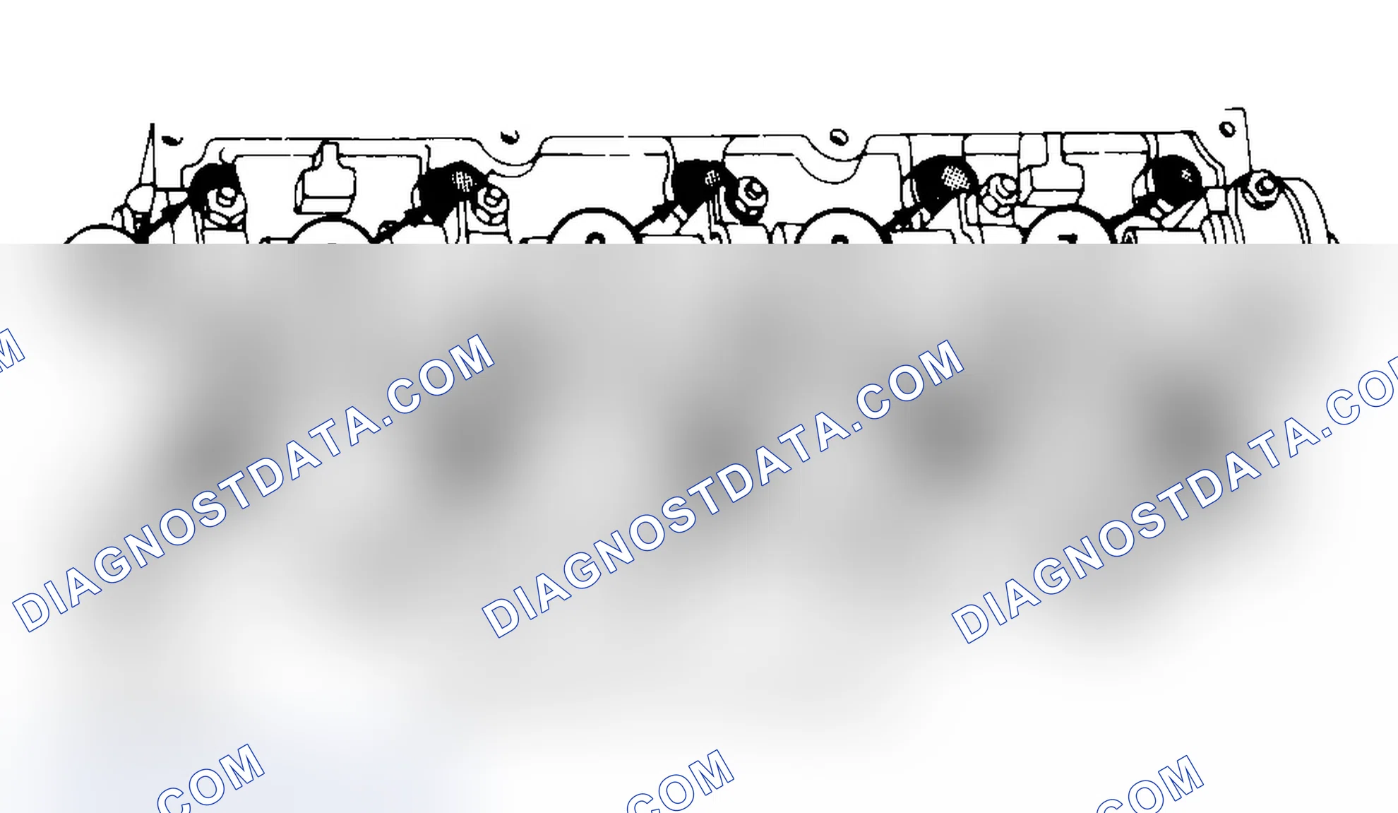 Scheme 3: Typical Cylinder Head Tightening or Loosening Sequence
