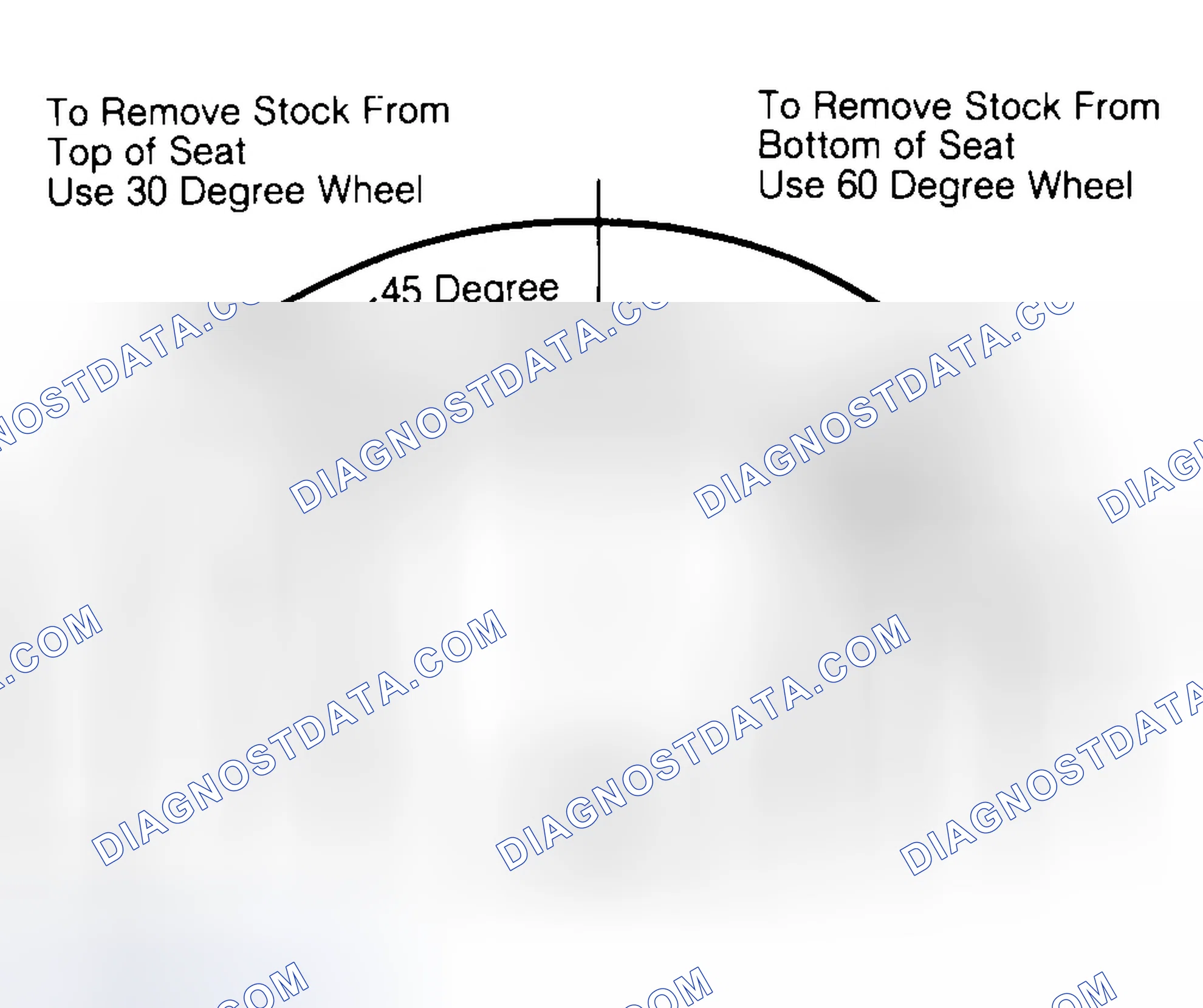 Scheme 19: Adjusting Valve Seat Width