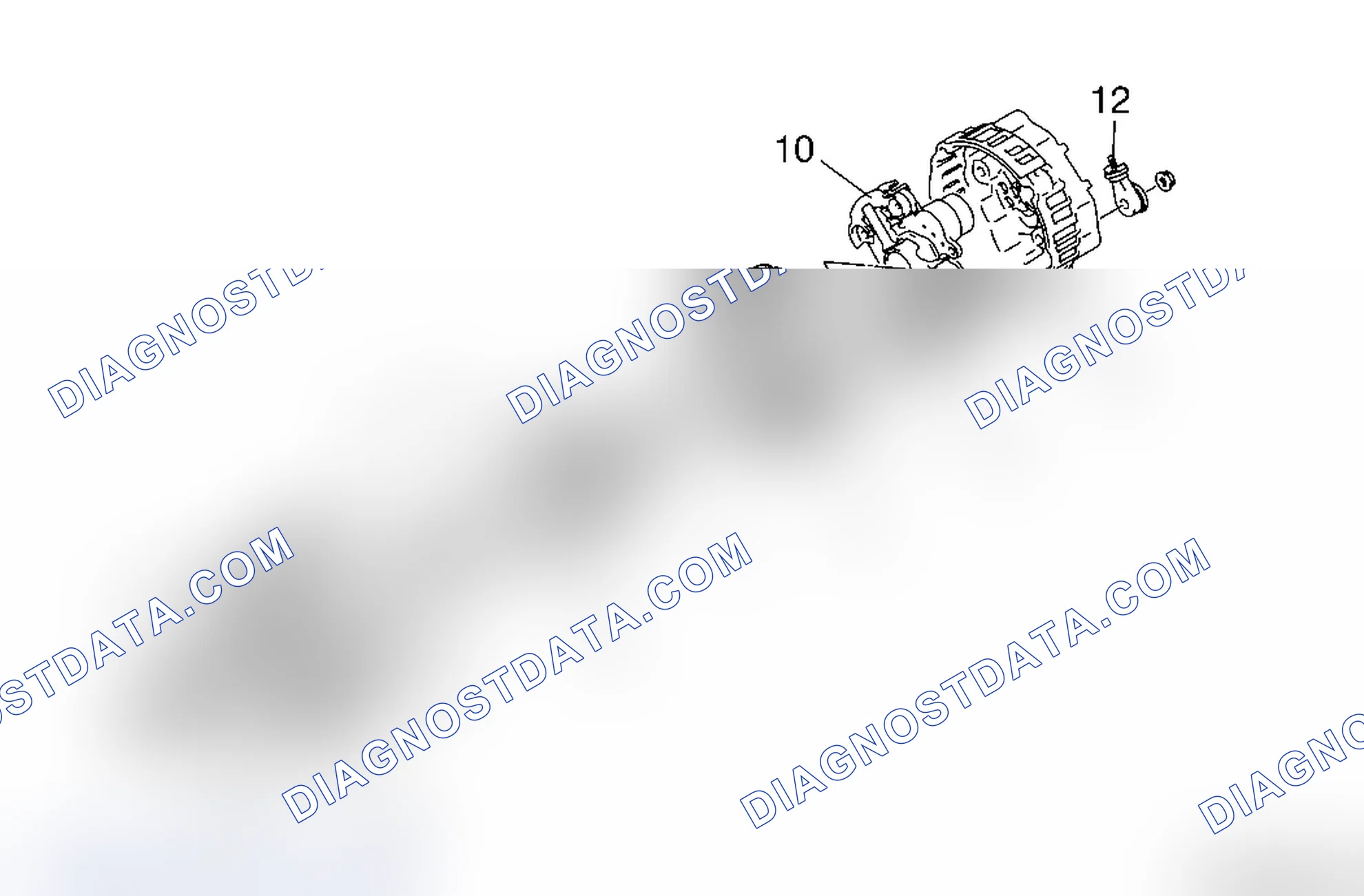Alternator Component Locator