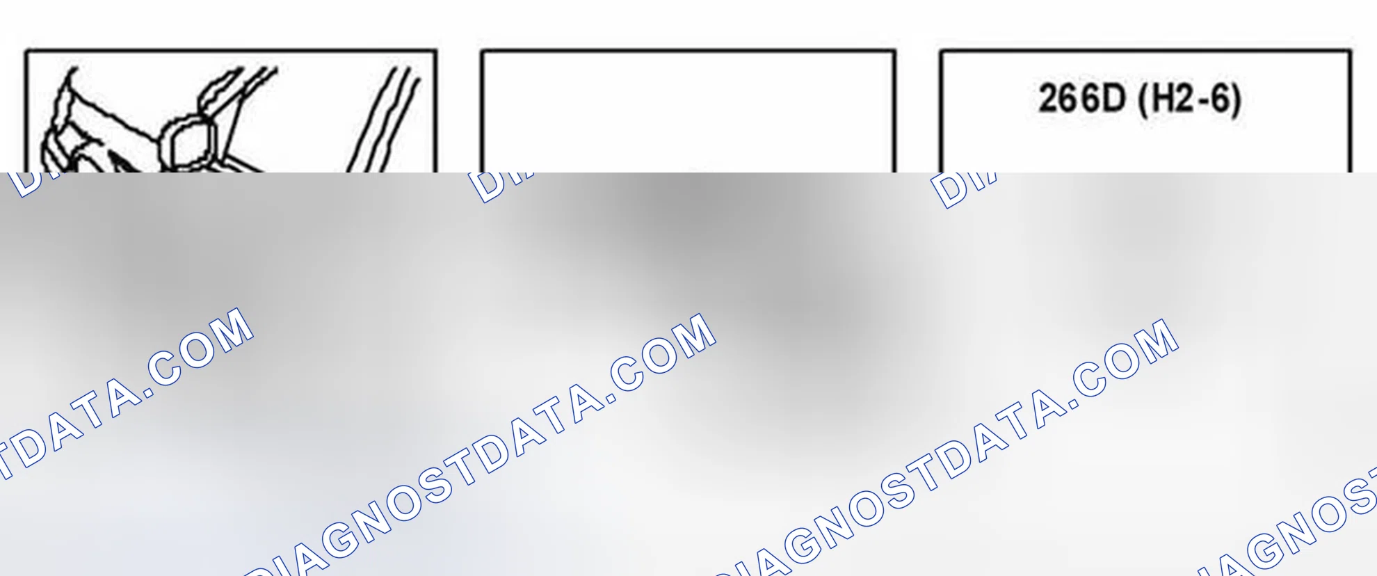 Scheme 79: Loudspeaker, driver's door (266D)