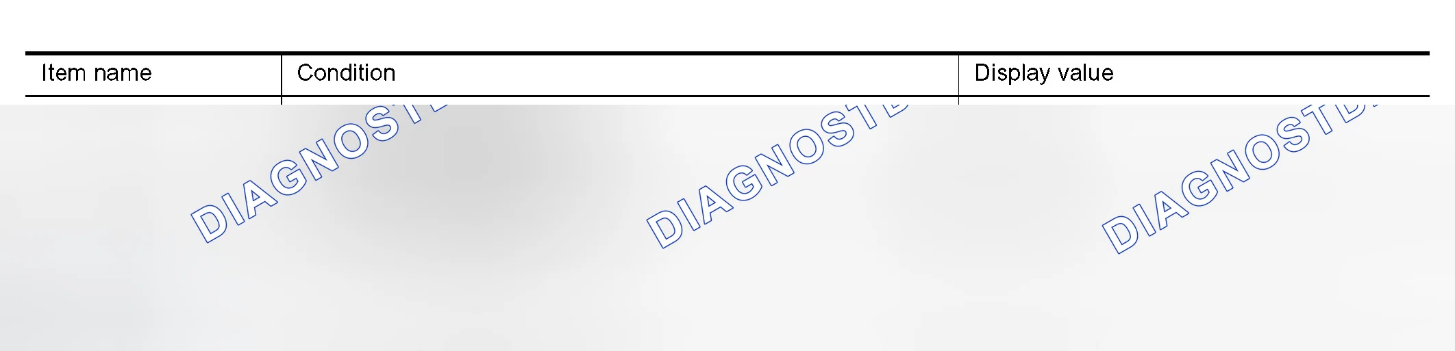 Scheme 44: CONSULT-II Reference Value