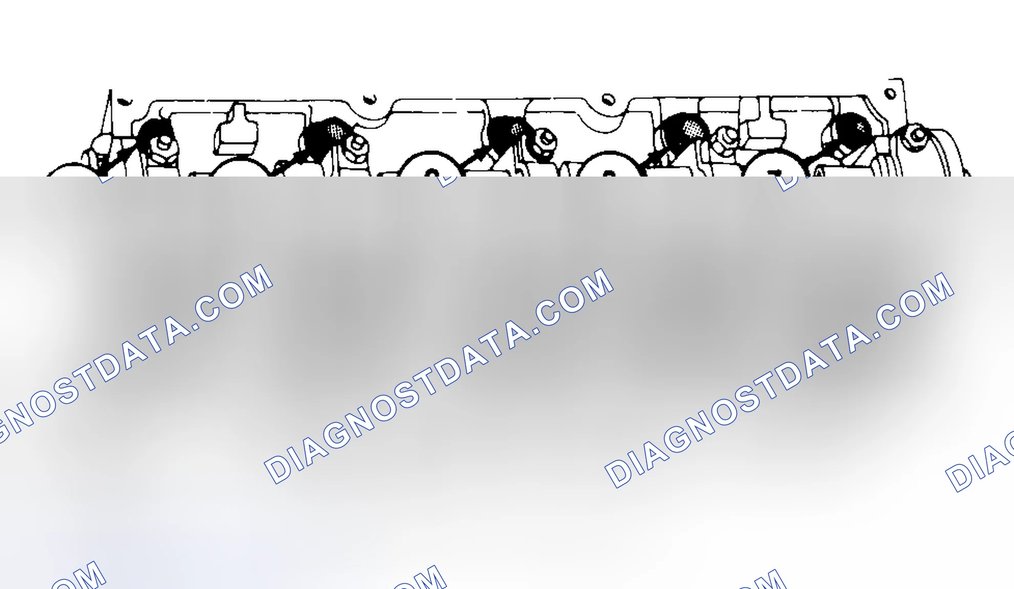 Scheme 7: Typical Cylinder Head Tightening or Loosening Sequence