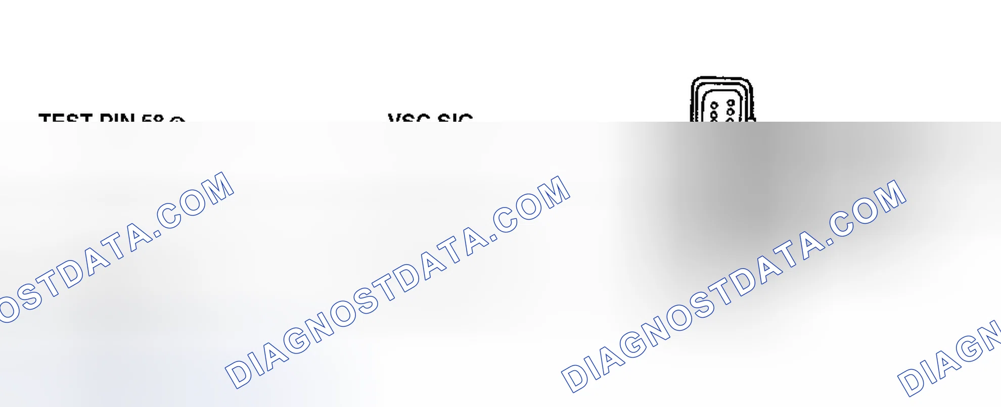 Scheme 16: ABS Module VSC Connector Terminals