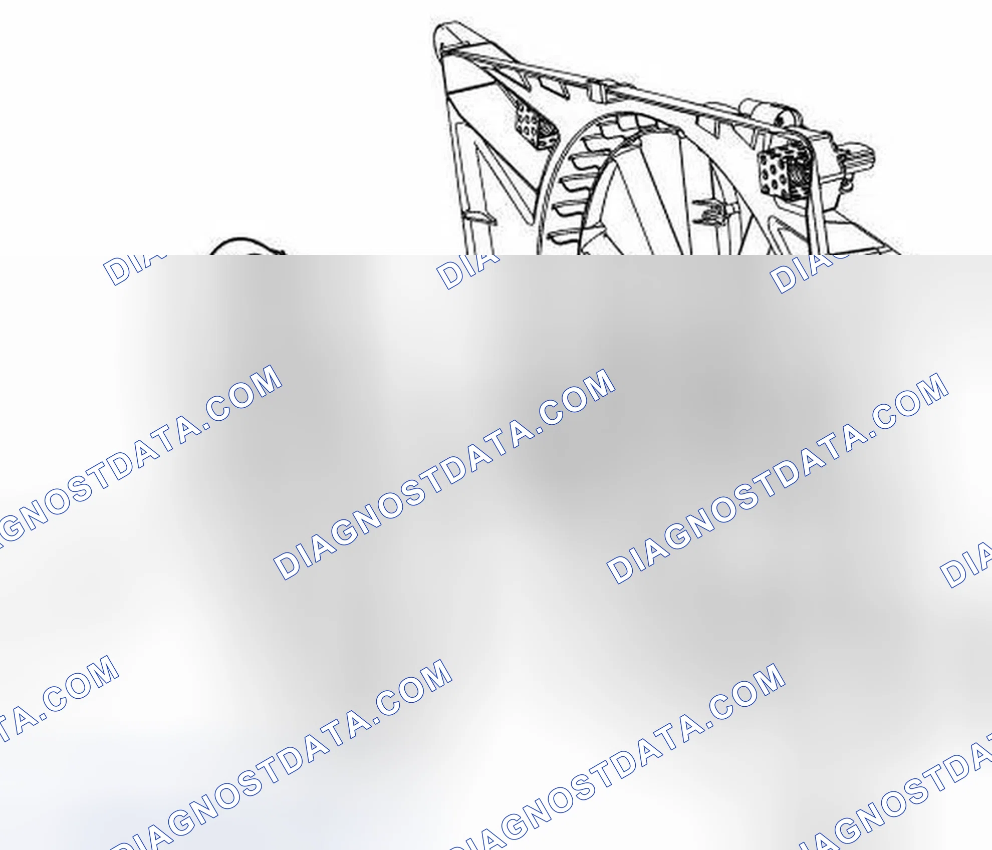Scheme 55: Engine Coolant Fan Motor Replacement (LF1)