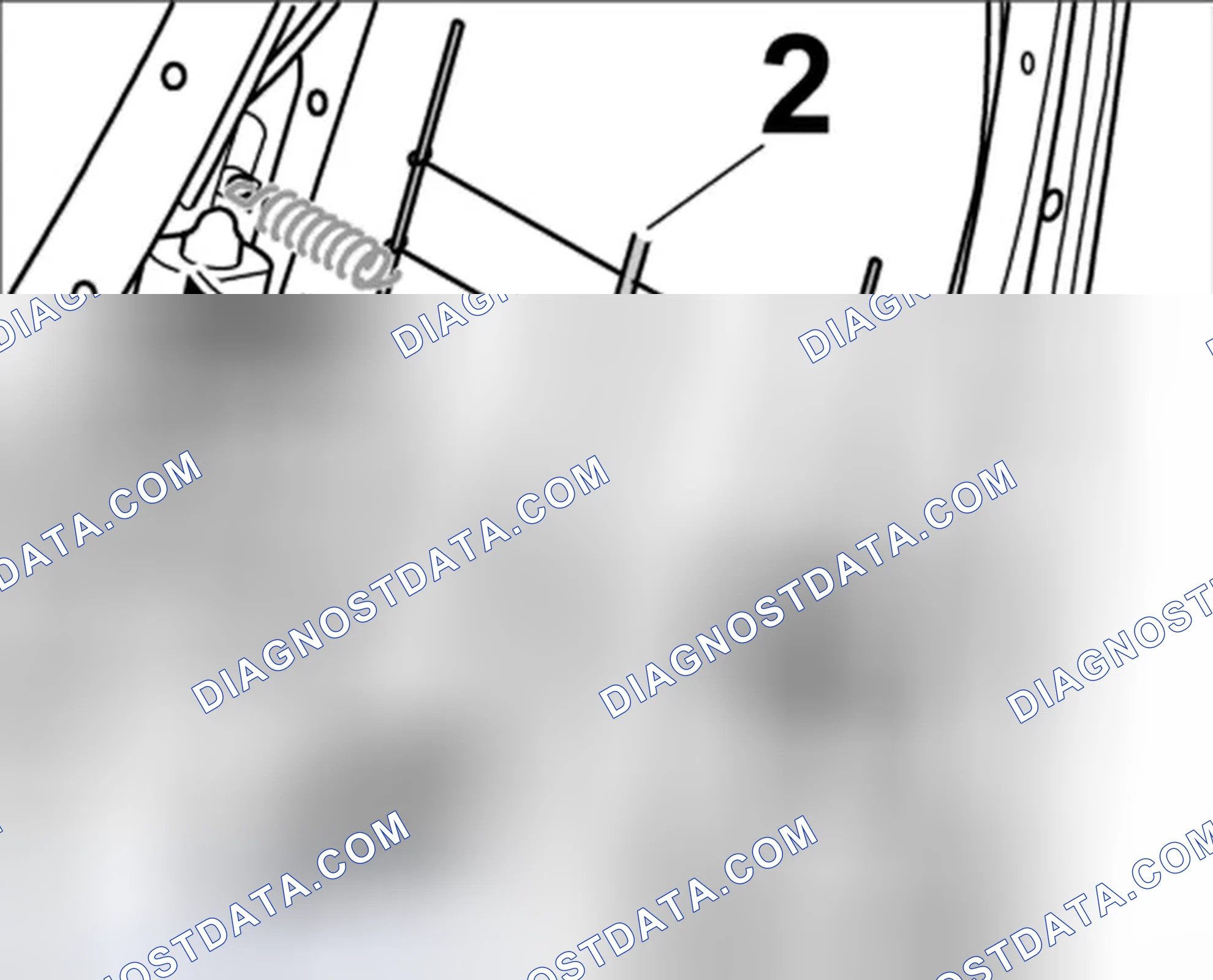 Scheme 105: Installing inner spring on backrest frame