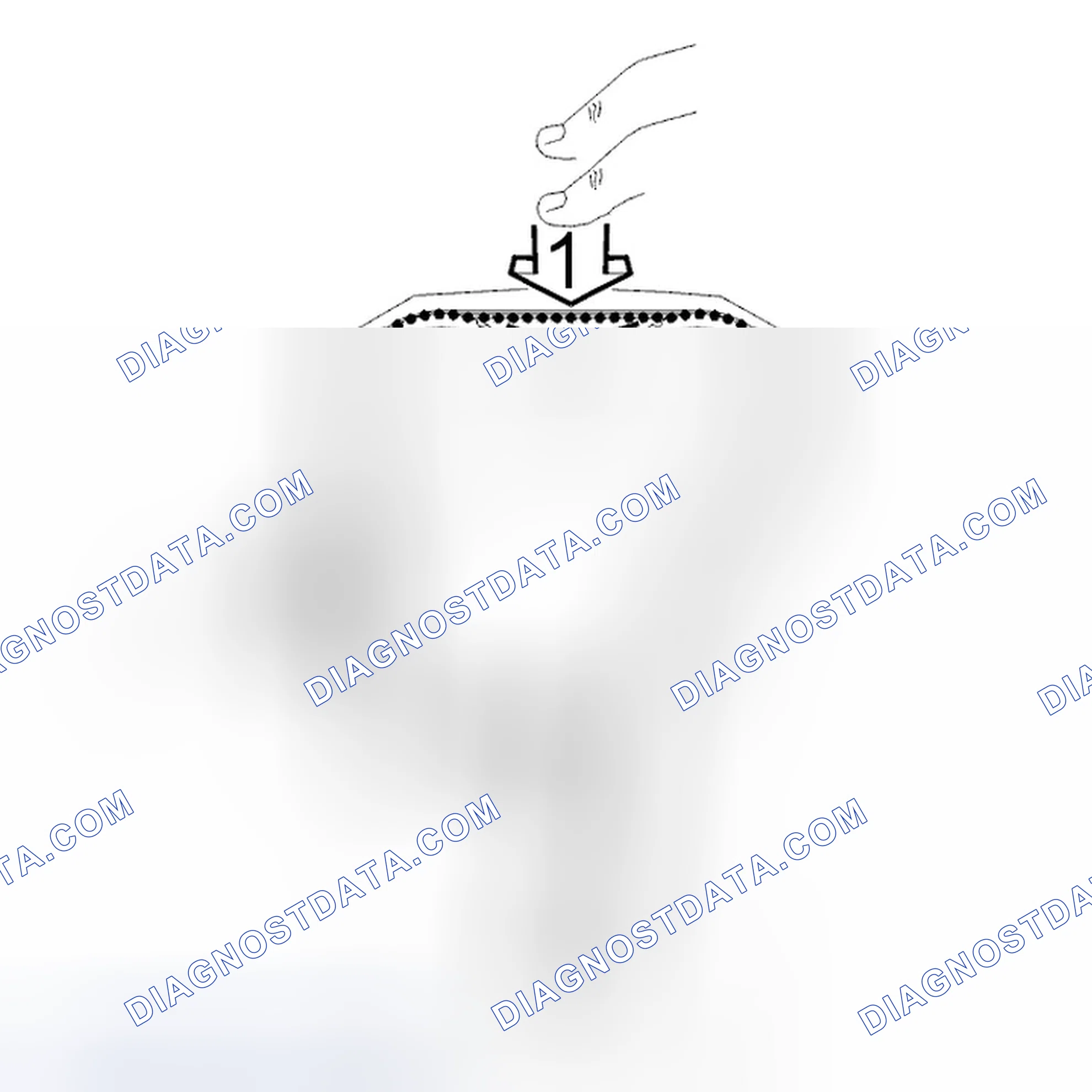 Scheme 468: Checking the markings and belt tension