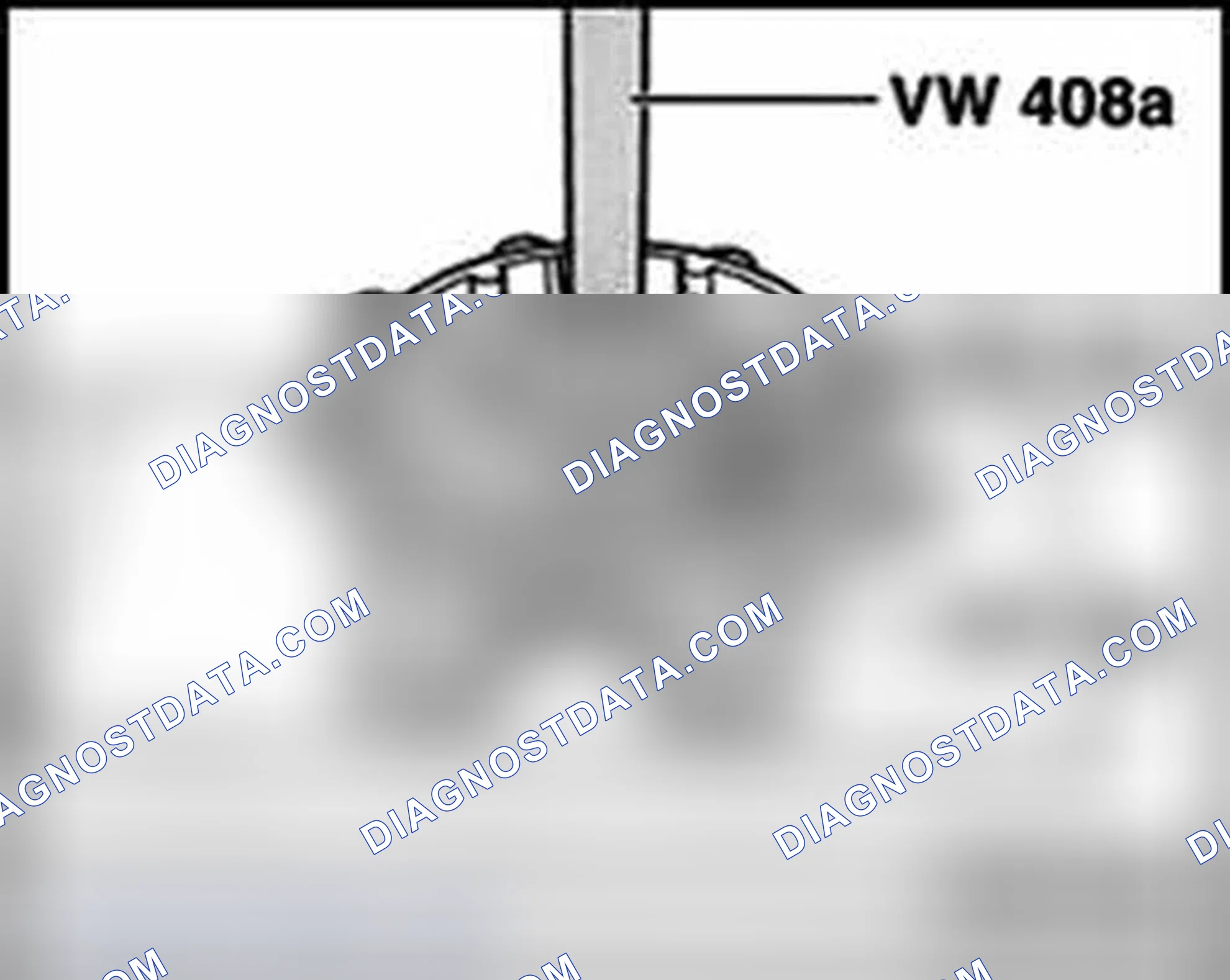 Scheme 1263: Pressing in outer race for large taper roller bearing into cover