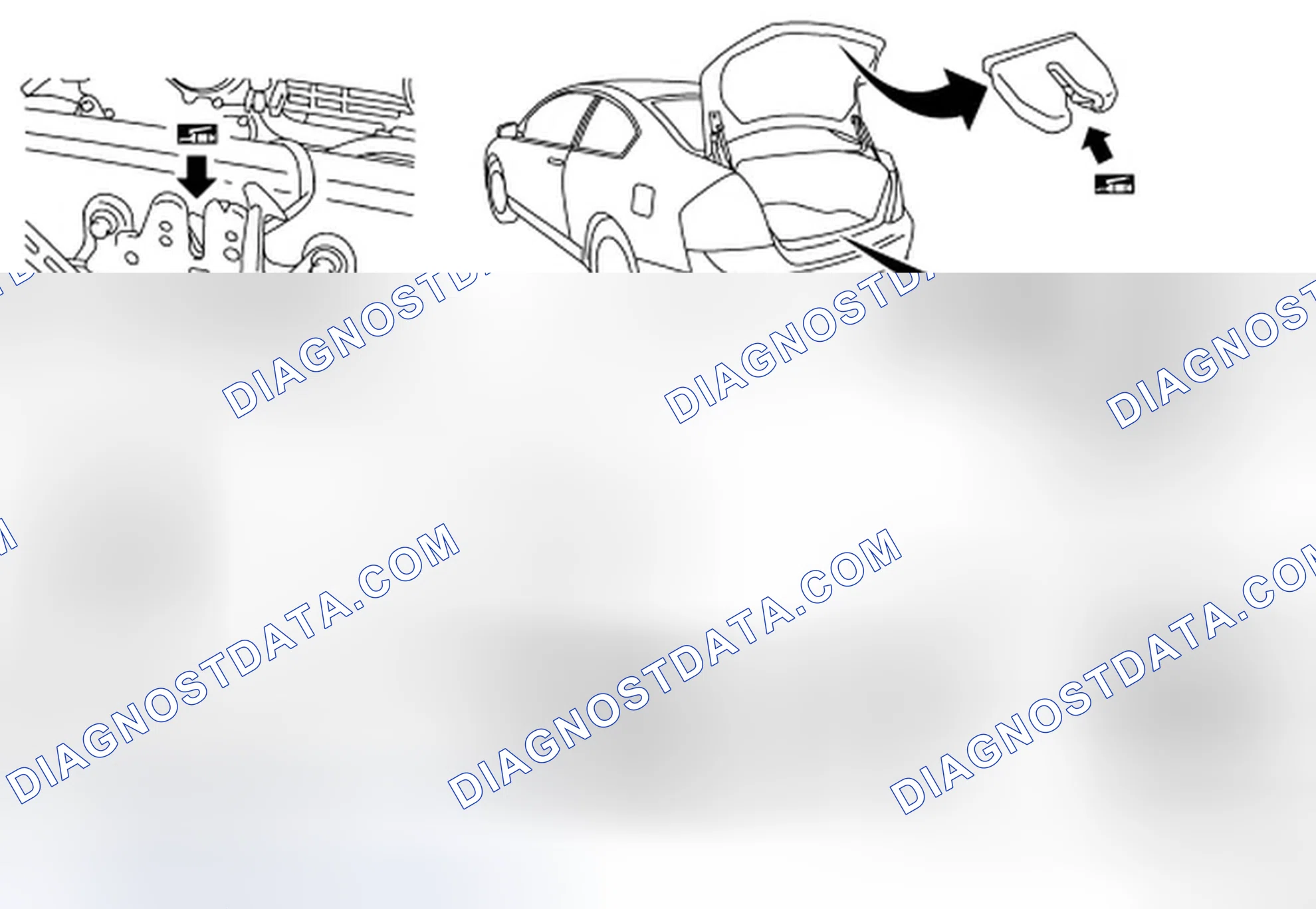 Scheme 60: LOCKS, HINGES AND HOOD LATCH: Lubricating
