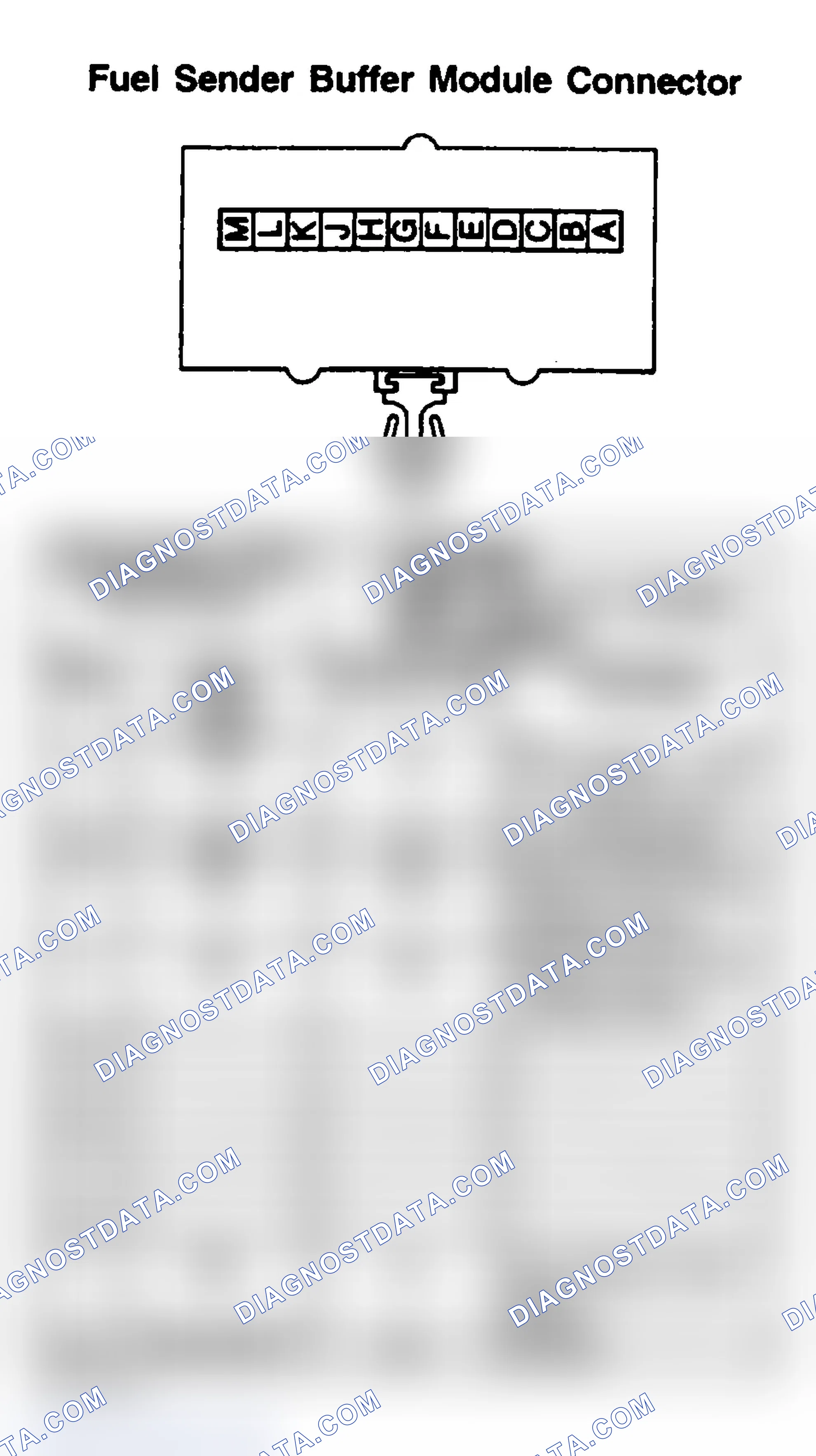 Scheme 163: FUEL SENDER BUFFER MODULE