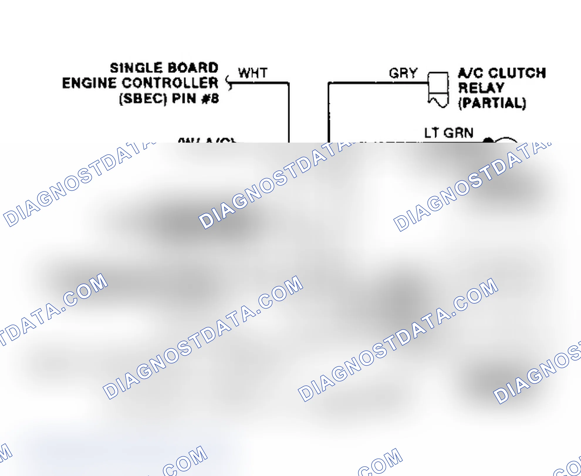 Scheme 10: Dynasty & New Yorker 2.5L Electric Cooling Fan Wiring Diagram