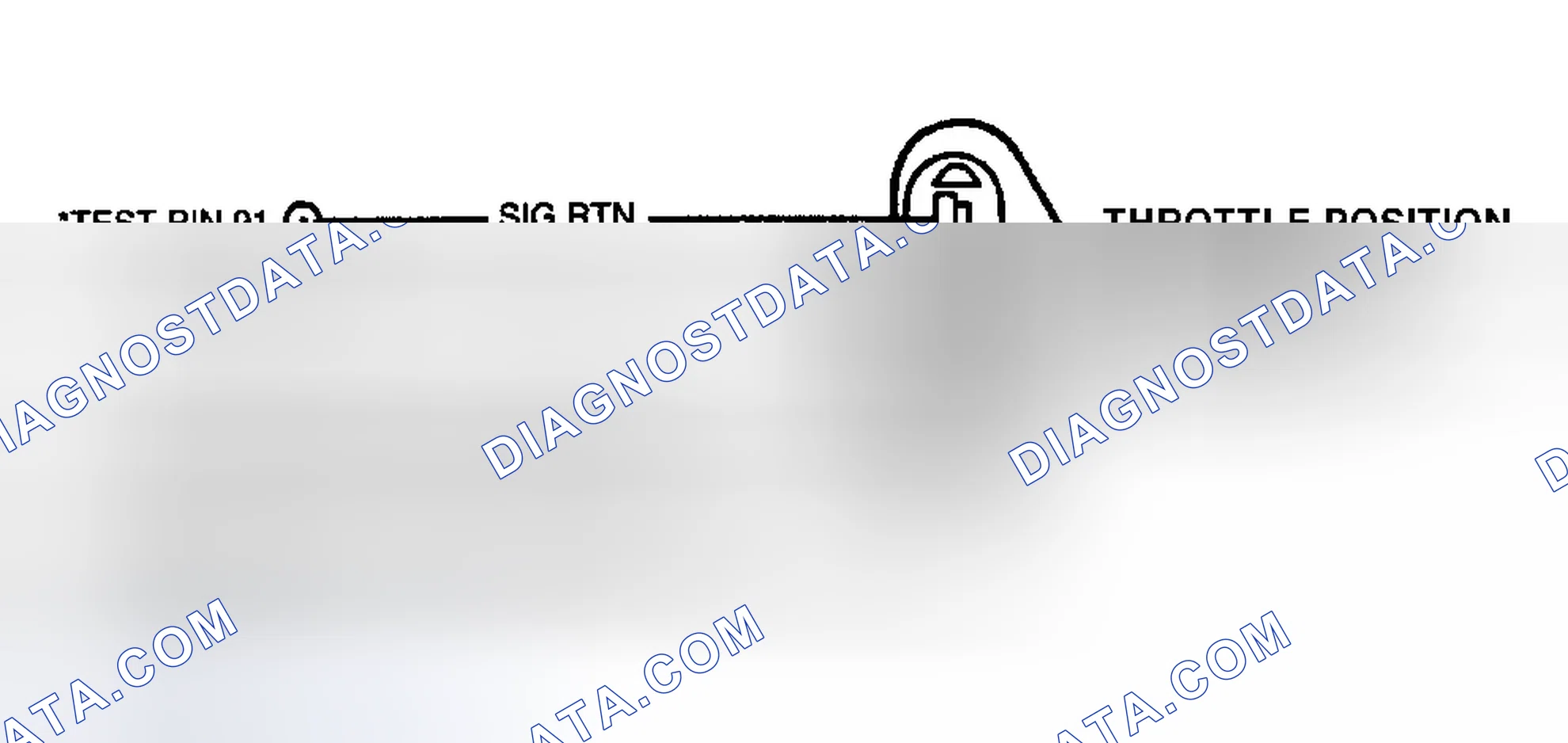 Scheme 201: TP Sensor Circuit & Connector Terminals