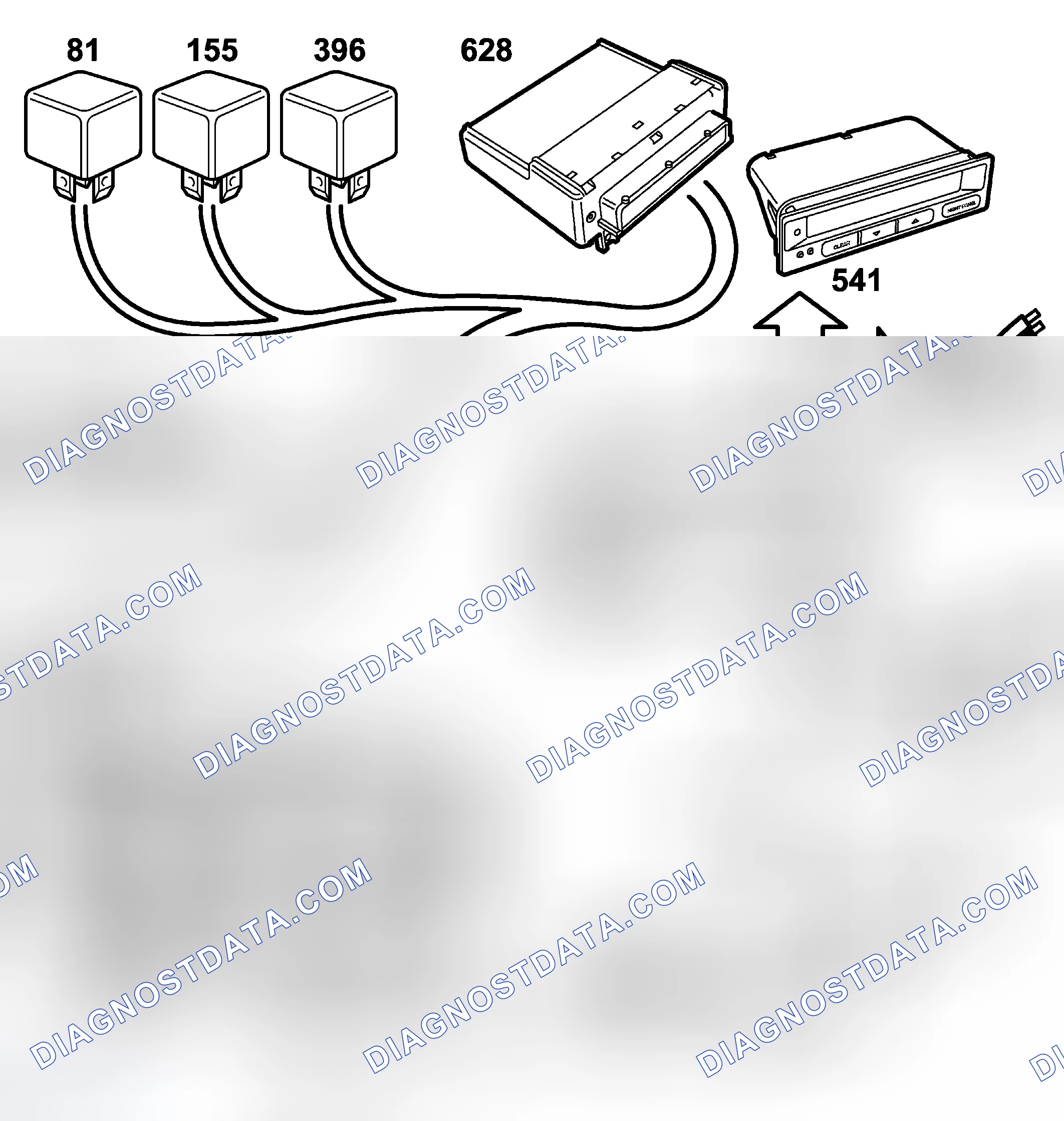 Scheme 153: Radiator fans, V6