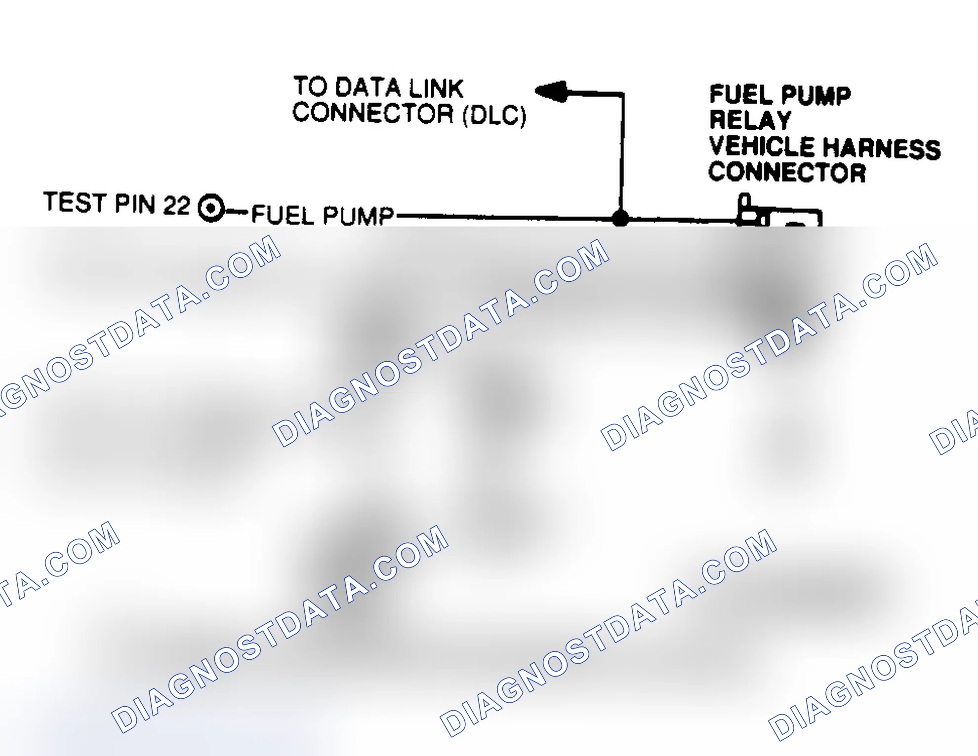 Scheme 56: Fuel Pump Monitor Circuit Diagram (Cougar & Thunderbird)