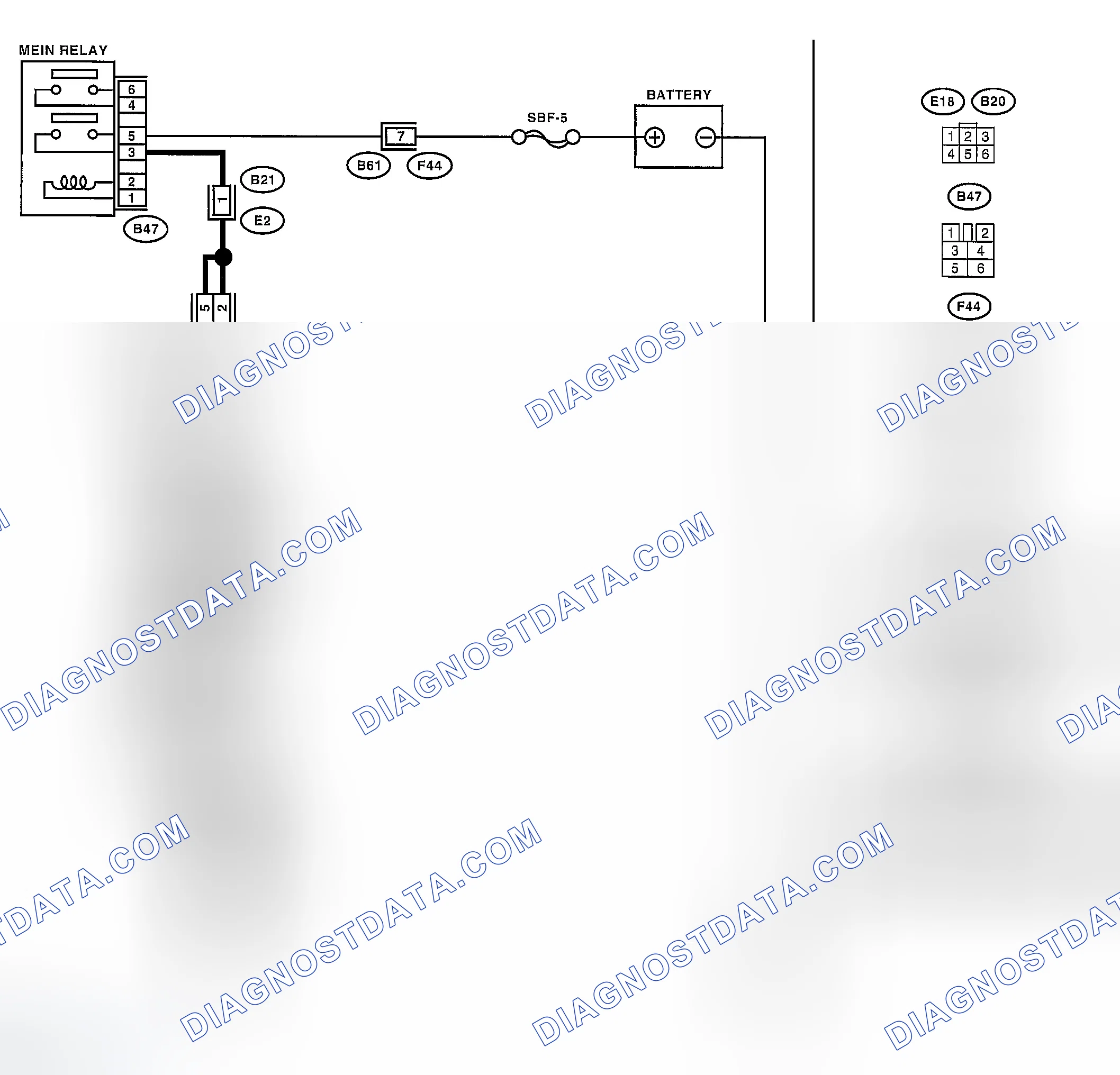 Scheme 254: WIRING DIAGRAM
