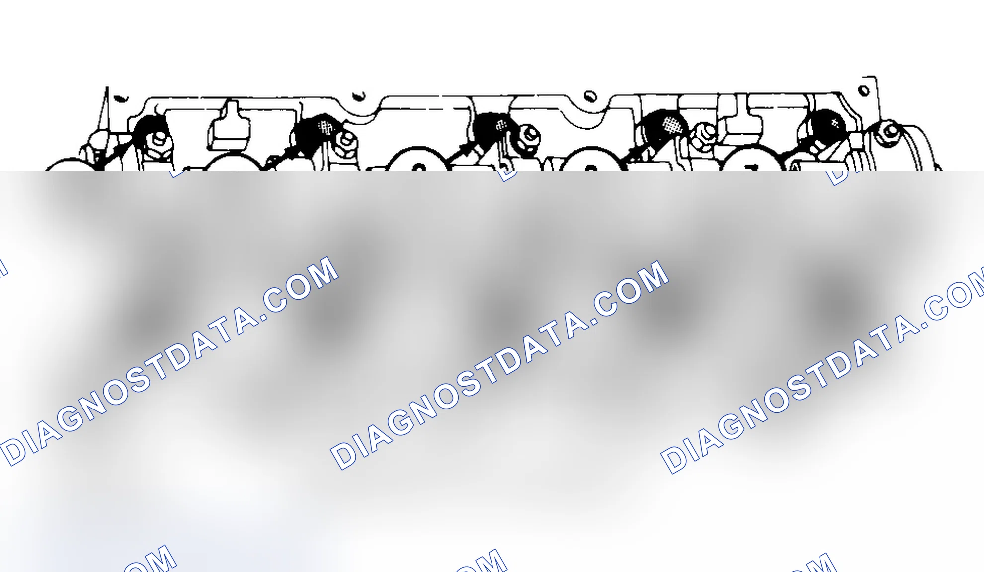 Scheme 3: Typical Cylinder Head Tightening or Loosening Sequence