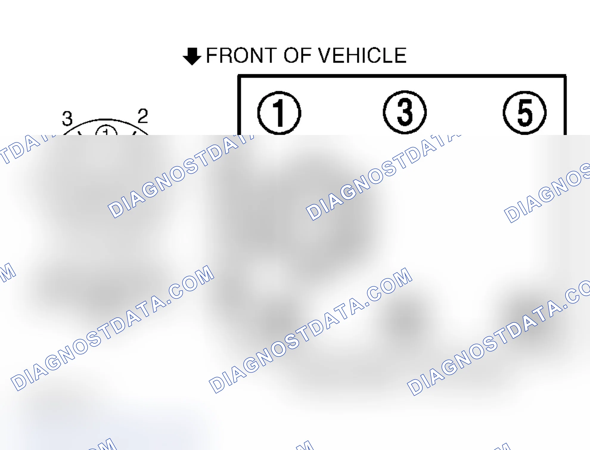 Scheme 2: Firing Order & Distributor Rotation (3.0L)