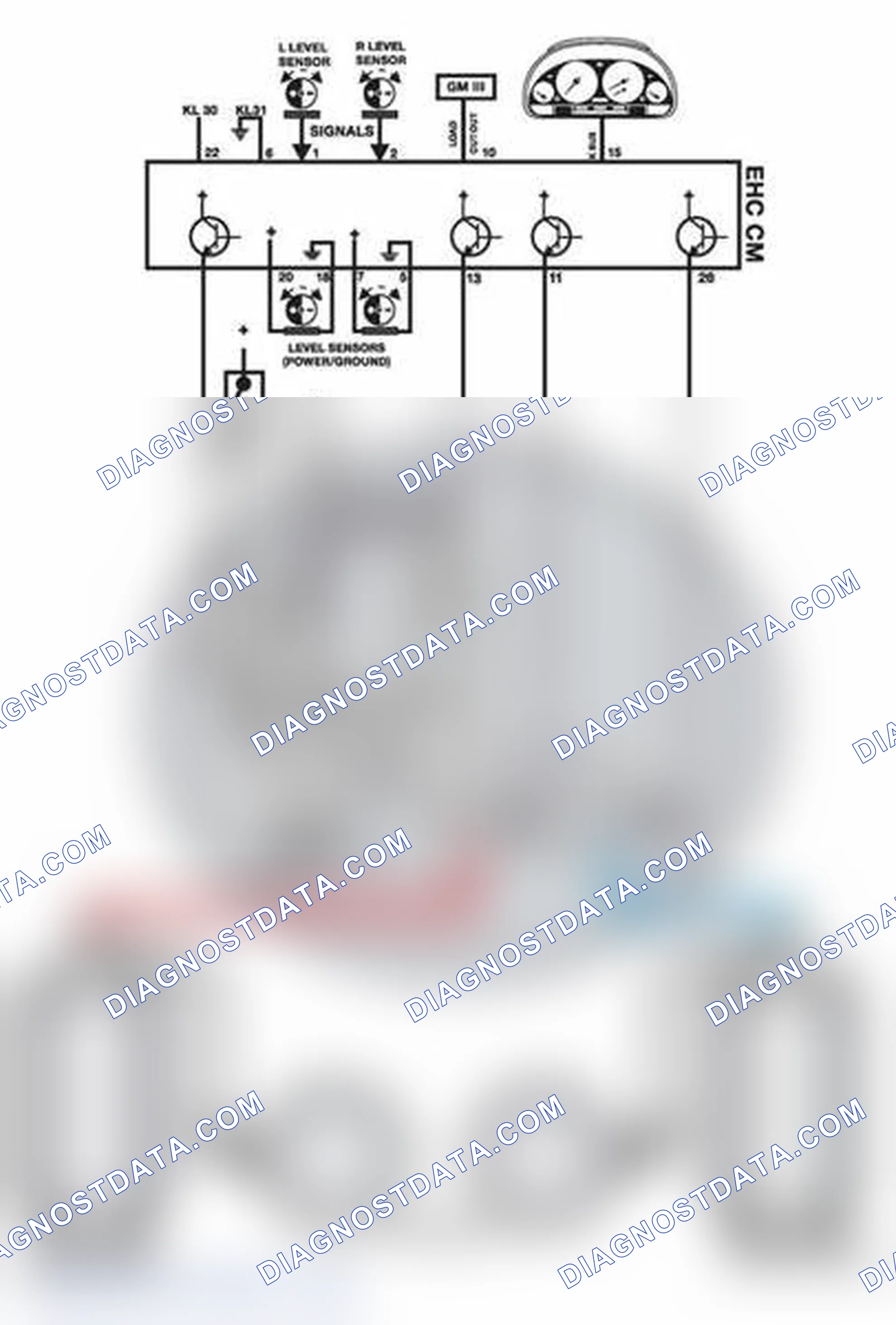 Scheme 185: Identifying EHC Control Module Diagram