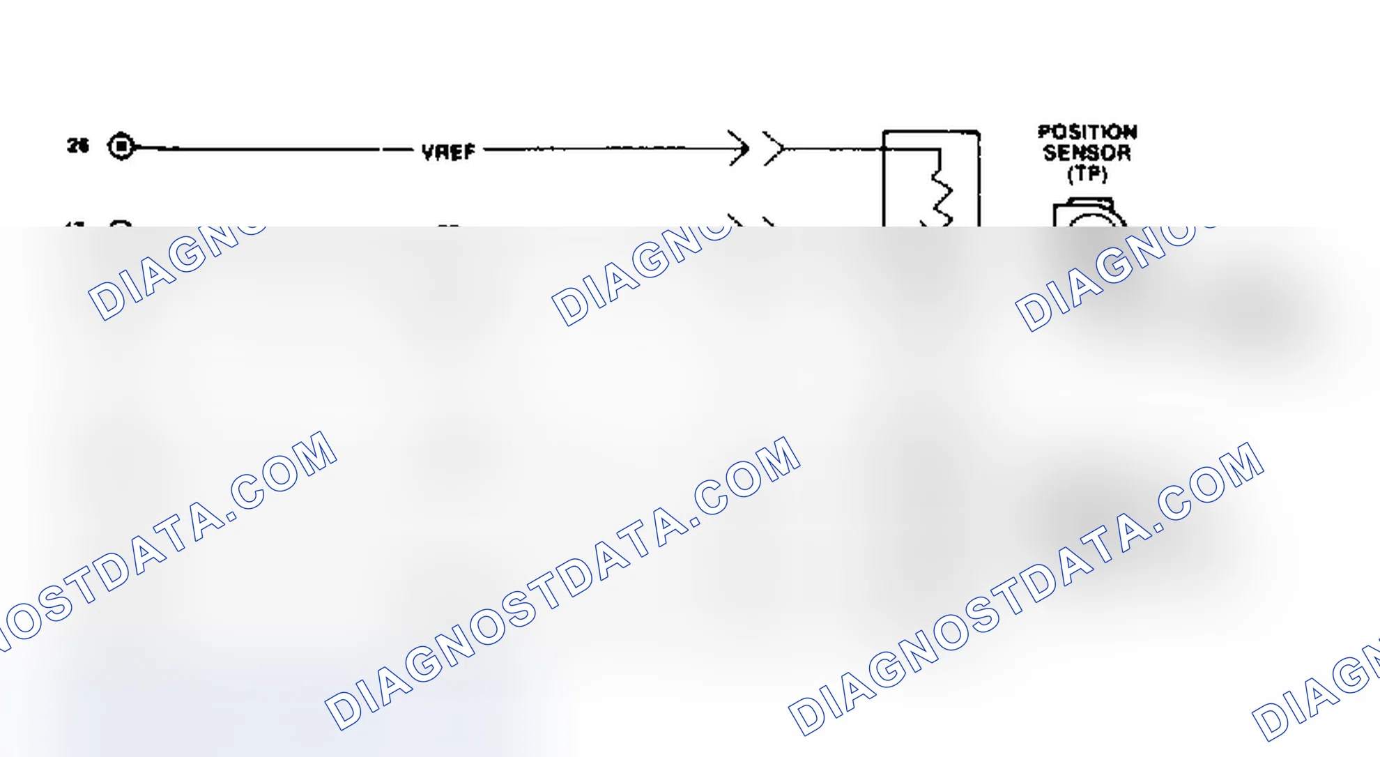 Scheme 67: Throttle Position Sensor (TPS) Circuit