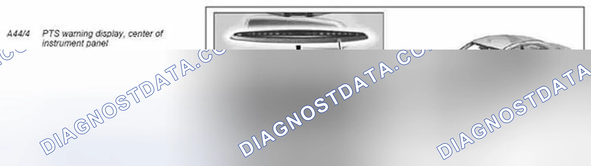 Scheme 76: Warning display, location / task / design / function - GF54.65-P-4104T