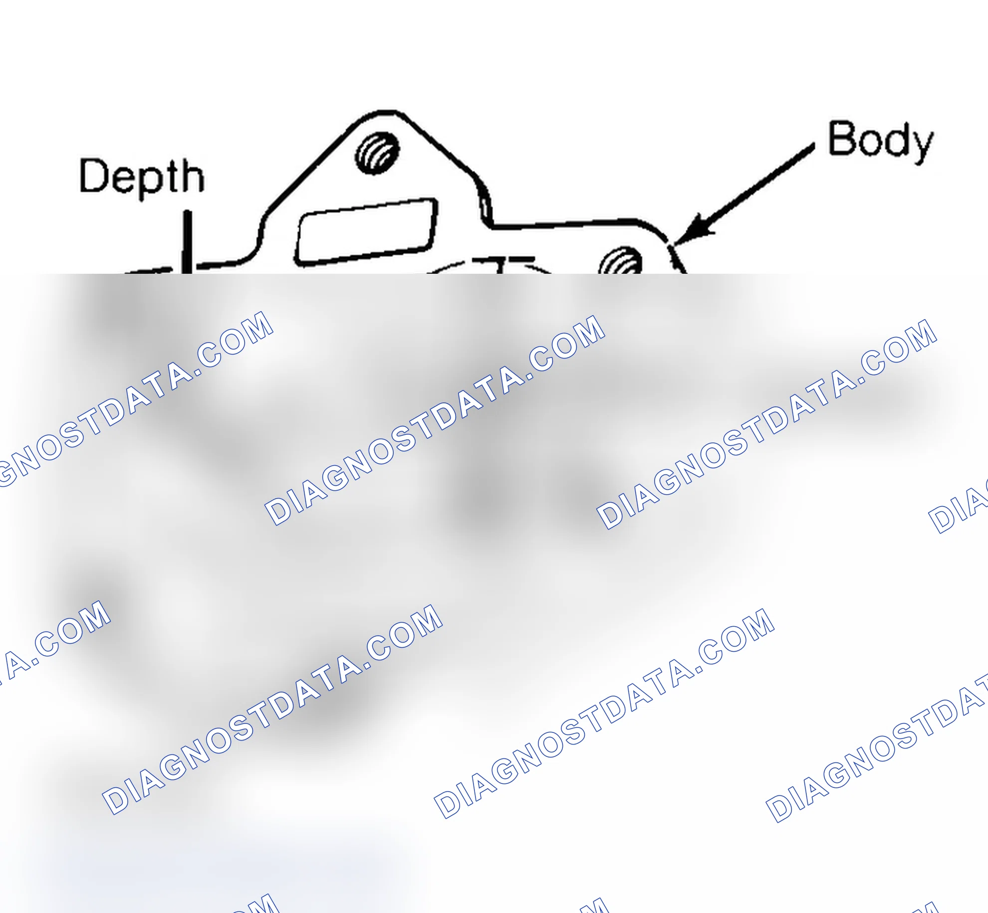 Scheme 35: Measuring Oil Pump Gear Cavity