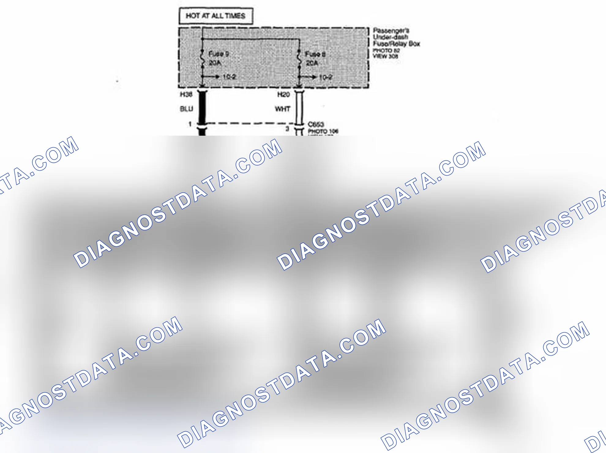 Scheme 282: Front Passenger's Power Seat Circuit Diagram (Page 140)