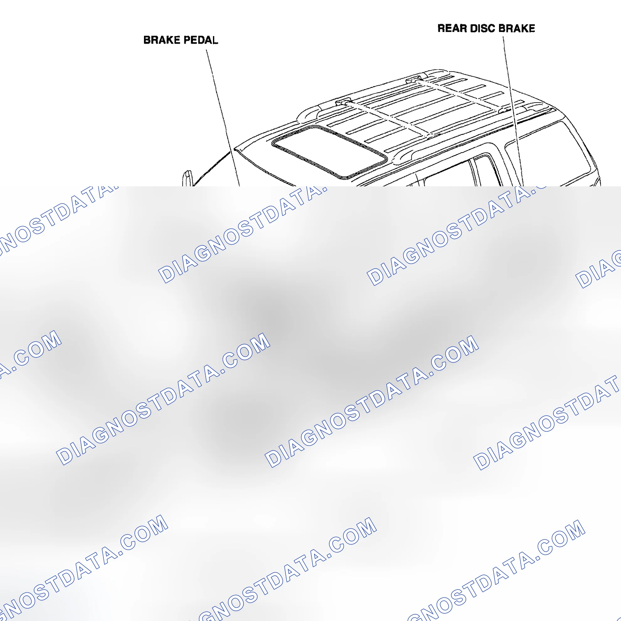 Scheme 1: Brake System Component Location Index