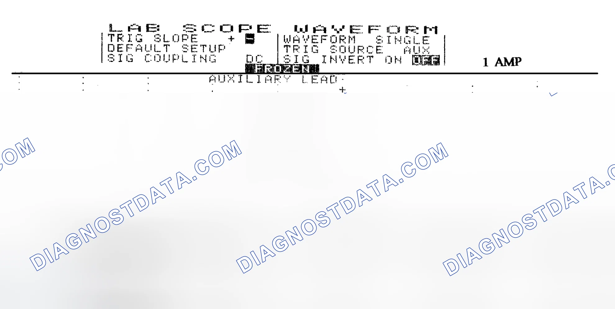 Scheme 20: Single Injector w/Normal Current Flow - Current Pattern