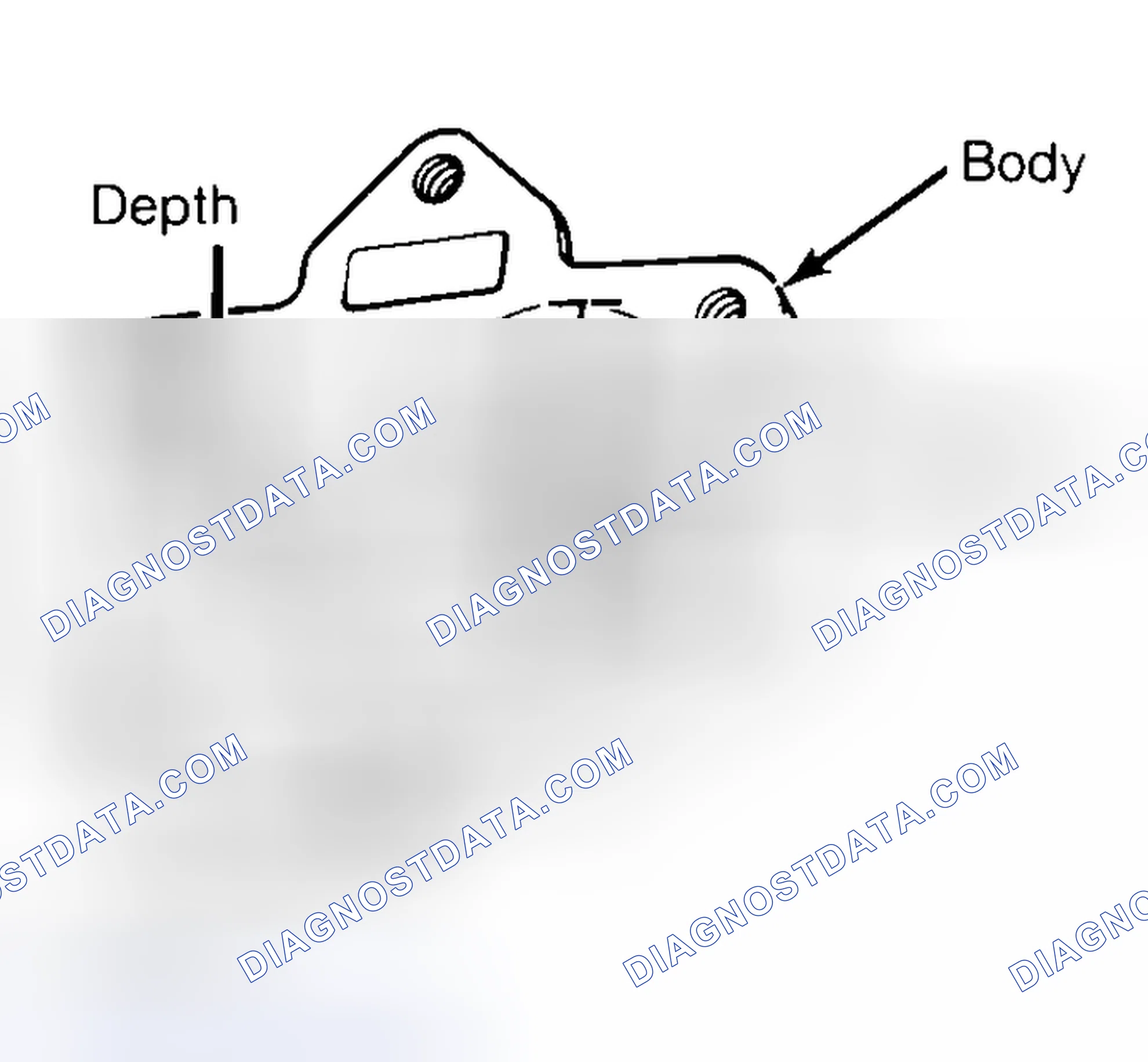 Scheme 35: Measuring Oil Pump Gear Cavity